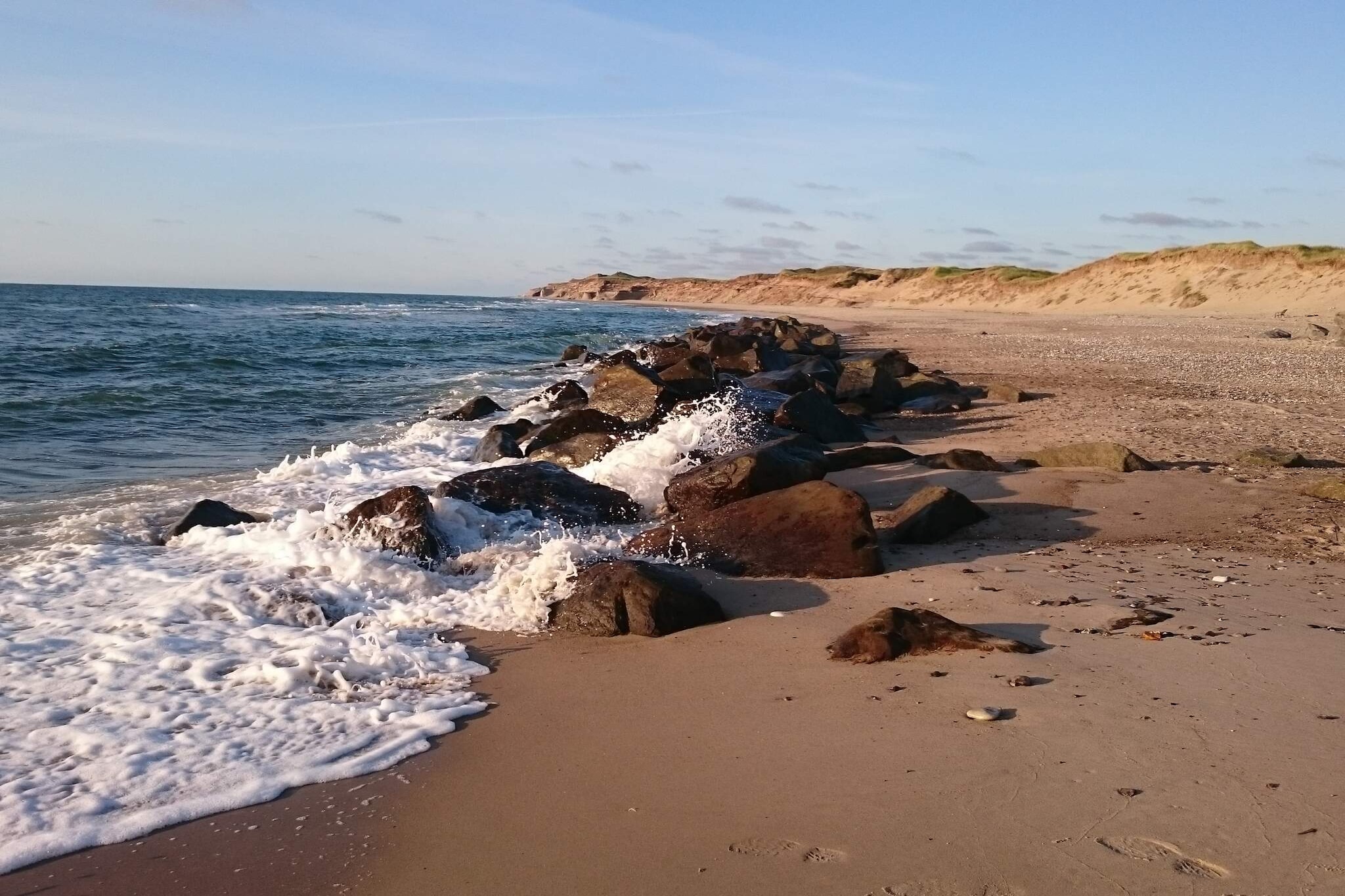 6 person holiday home in Vestervig-Water view