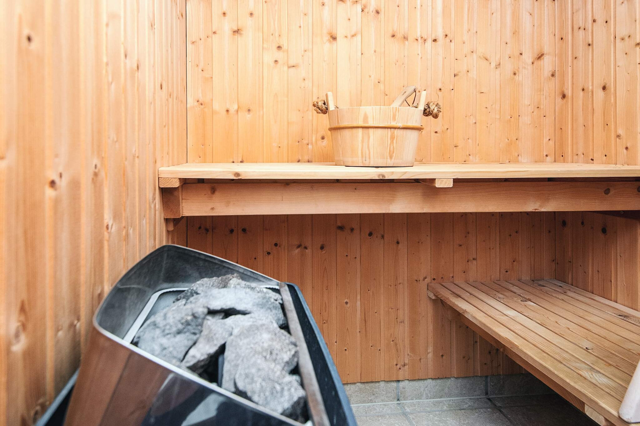 Luxe spa-retraite in Bork - Sauna