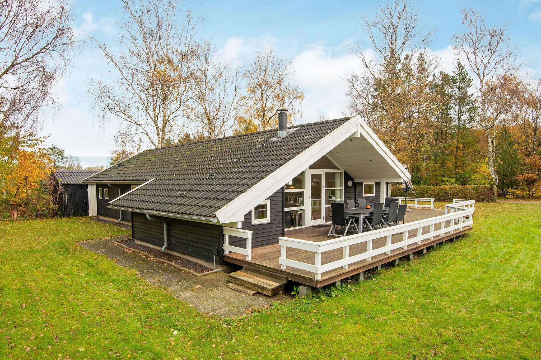 10 persoons vakantie huis in Fårvang-By Traum - Buitenlucht