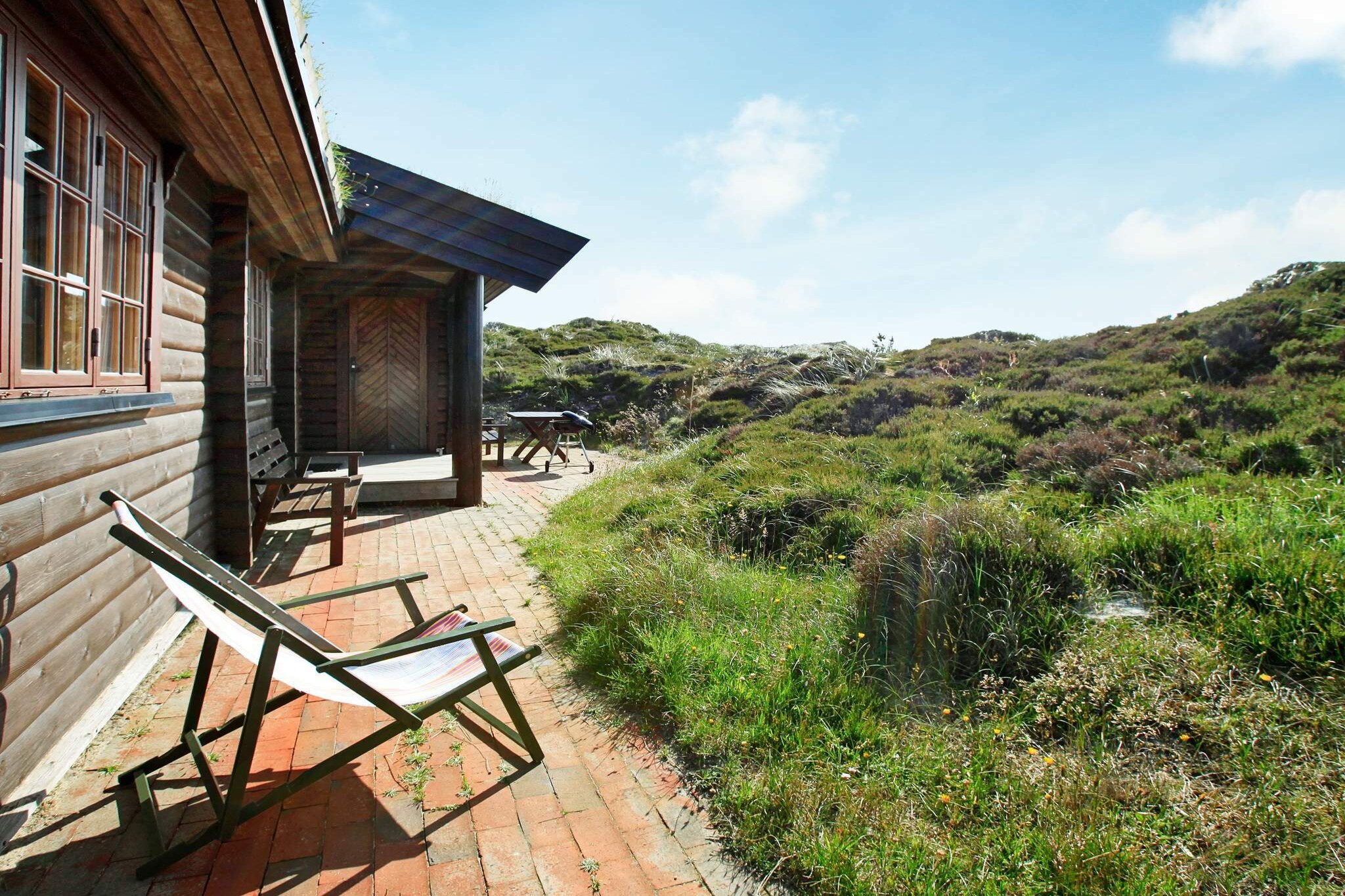 This allergy friendly holiday cottage is located between large heather clad dunes in the very attractive holiday home area of GrÃ¦rup Beach. There is a stunning view of the magnificent nature from the house. One of the West coast of Jutlandâ€™s best beaches is within walking distance. No letting to youth groups.A refundable deposit might be charged closer to your check-in date. TheÂ securityÂ depositÂ ensuresÂ aÂ smoothÂ stayÂ andÂ coversÂ any additionalÂ servicesÂ orÂ consumptionÂ charges.ThisÂ depositÂ coversÂ utilitiesÂ consumedÂ duringÂ yourÂ stay andÂ anyÂ additionalÂ servicesÂ thatÂ mayÂ beÂ taken.TheÂ finalÂ amountÂ willÂ beÂ adjustedÂ basedÂ onÂ actualÂ meter readings,Â actualÂ usageÂ ofÂ extraÂ services,Â andÂ anyÂ remaining balanceÂ willÂ beÂ refundedÂ withinÂ 21Â daysÂ afterÂ checkout.ThisÂ depositÂ simplyÂ actsÂ asÂ aÂ prepaymentÂ forÂ chargesÂ that Â youÂ wouldÂ anywaysÂ payÂ for,Â ensuringÂ aÂ seamlessÂ stayÂ and check-outÂ experience.