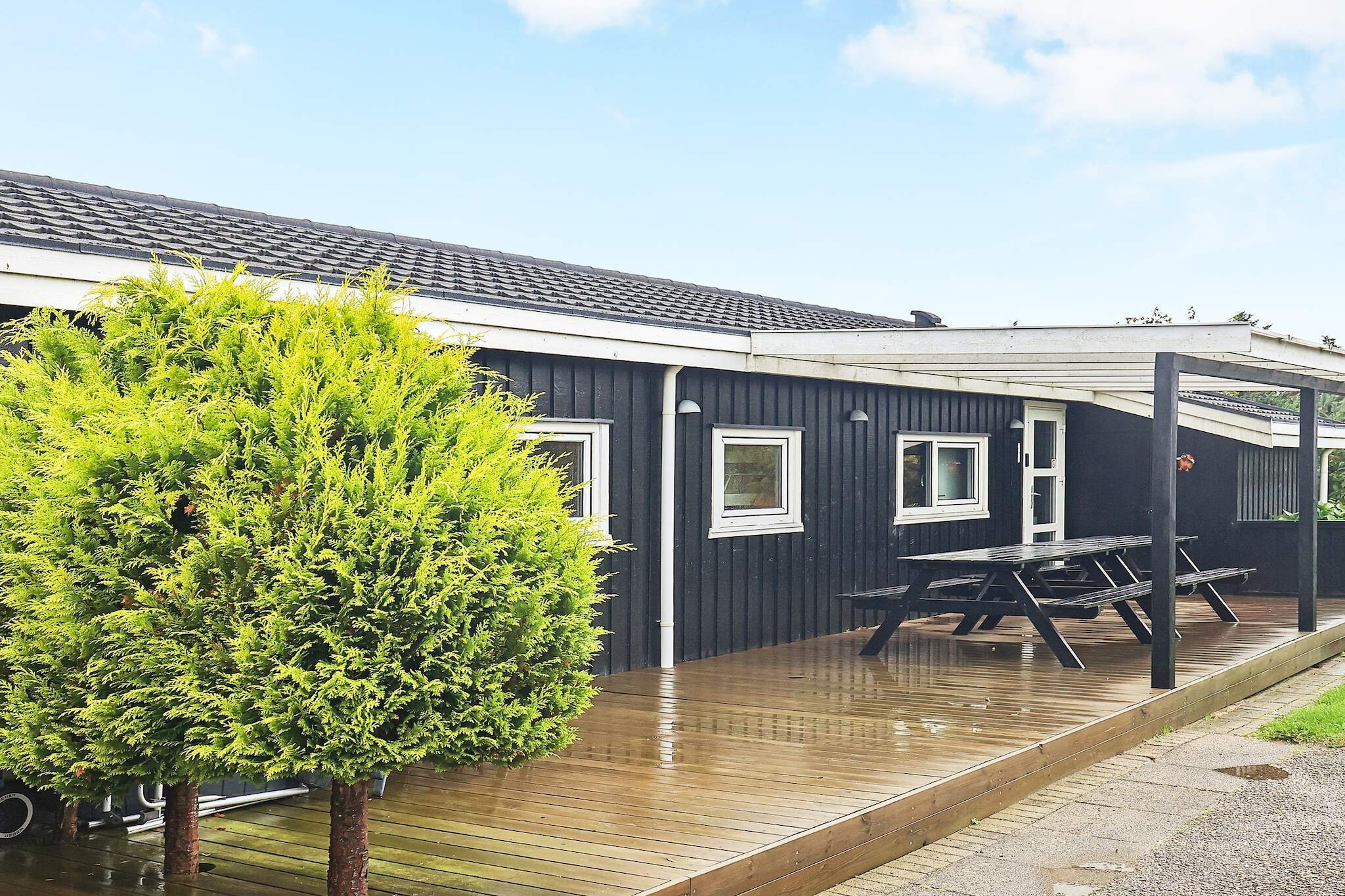 Luxe poolhouse in Lonstrup - Uitzicht