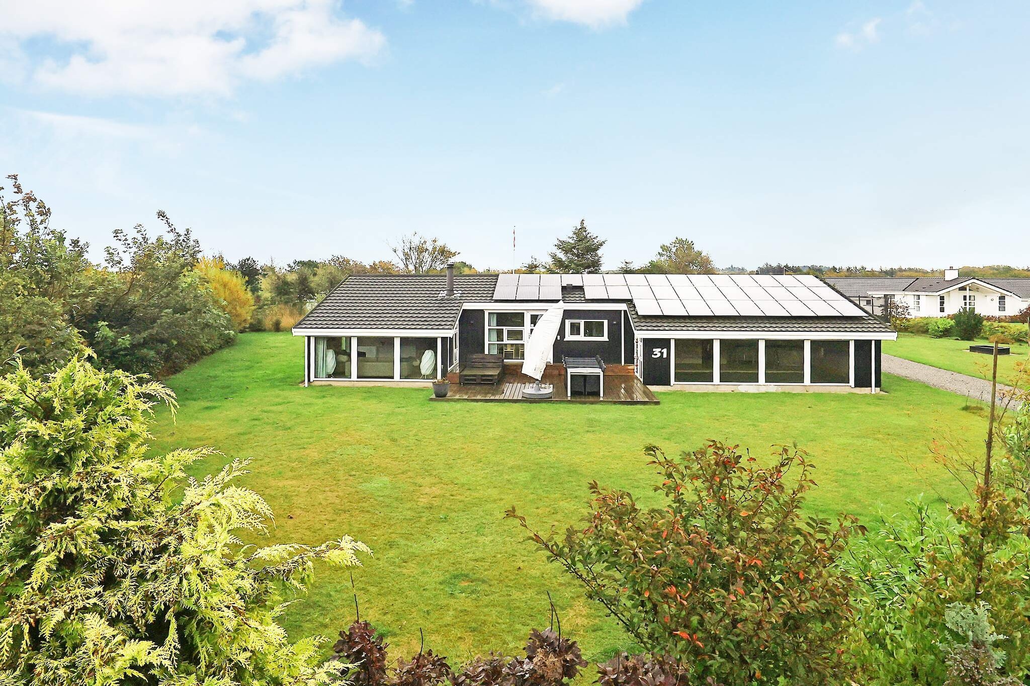 Luxe poolhouse in Lonstrup - Uitzicht