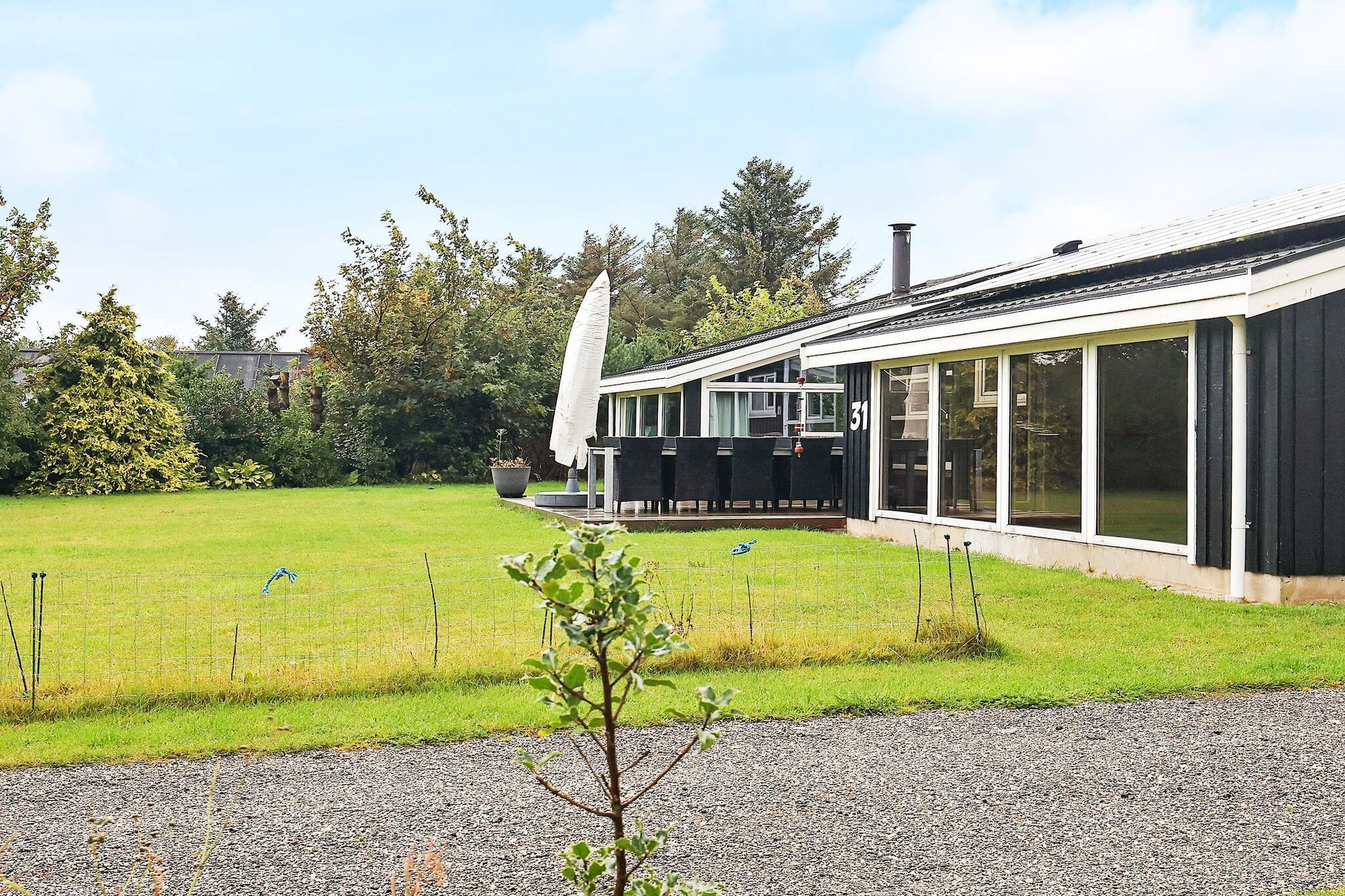 Luxe poolhouse in Lonstrup - Uitzicht