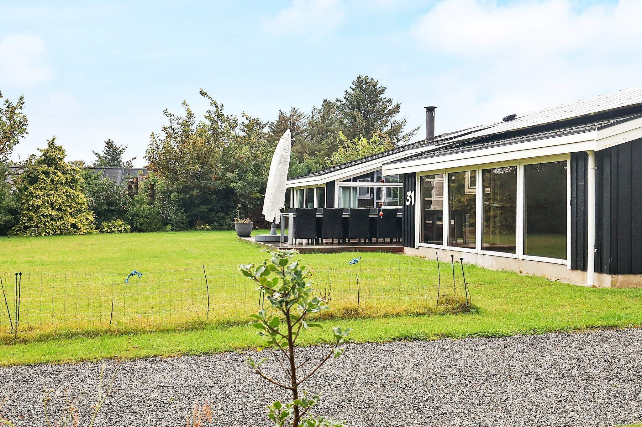 Luxe poolhouse in Lonstrup - Uitzicht