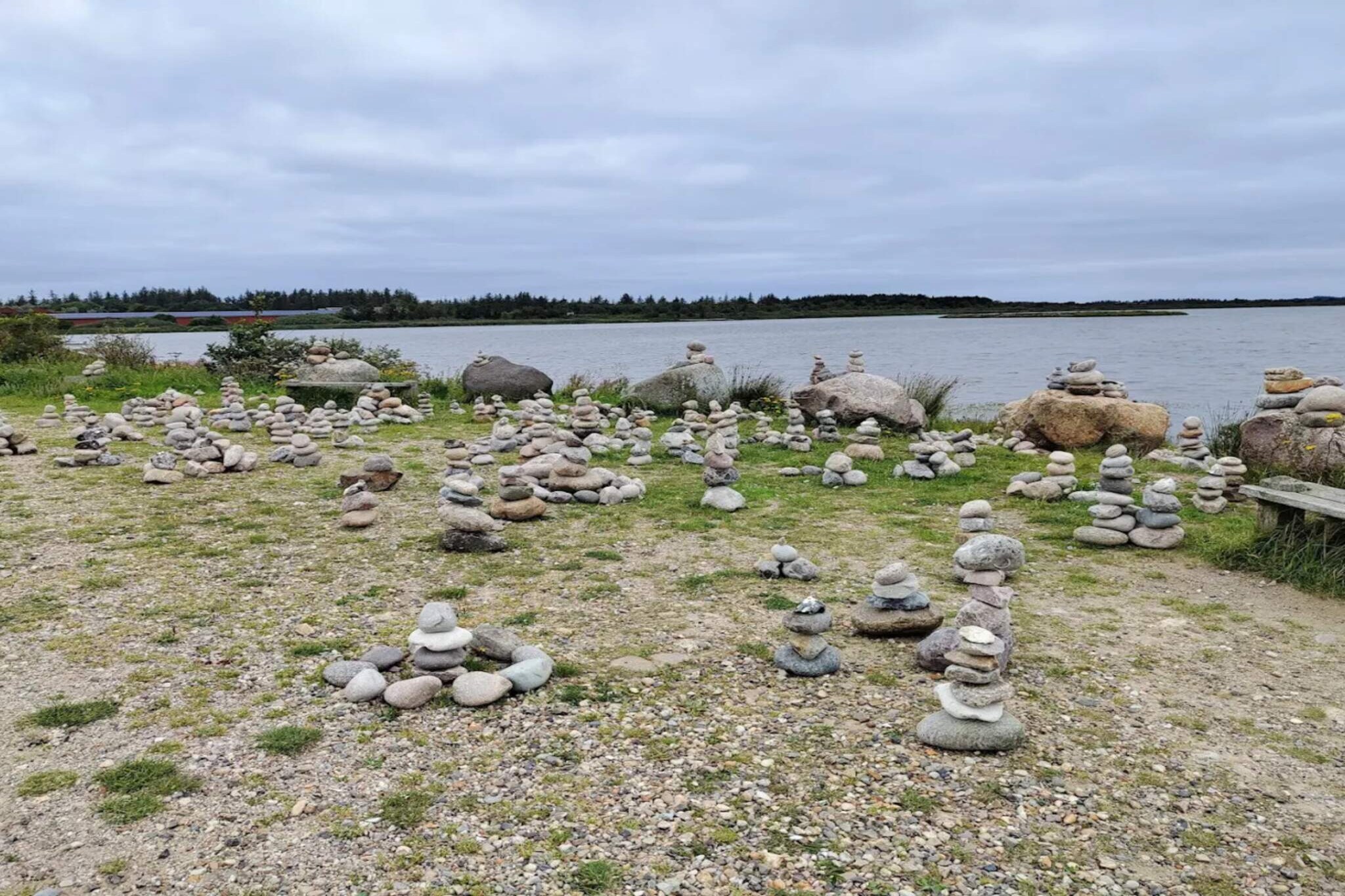 Afgelegen toevluchtsoord bij Lyngbo Heide - Waterzicht