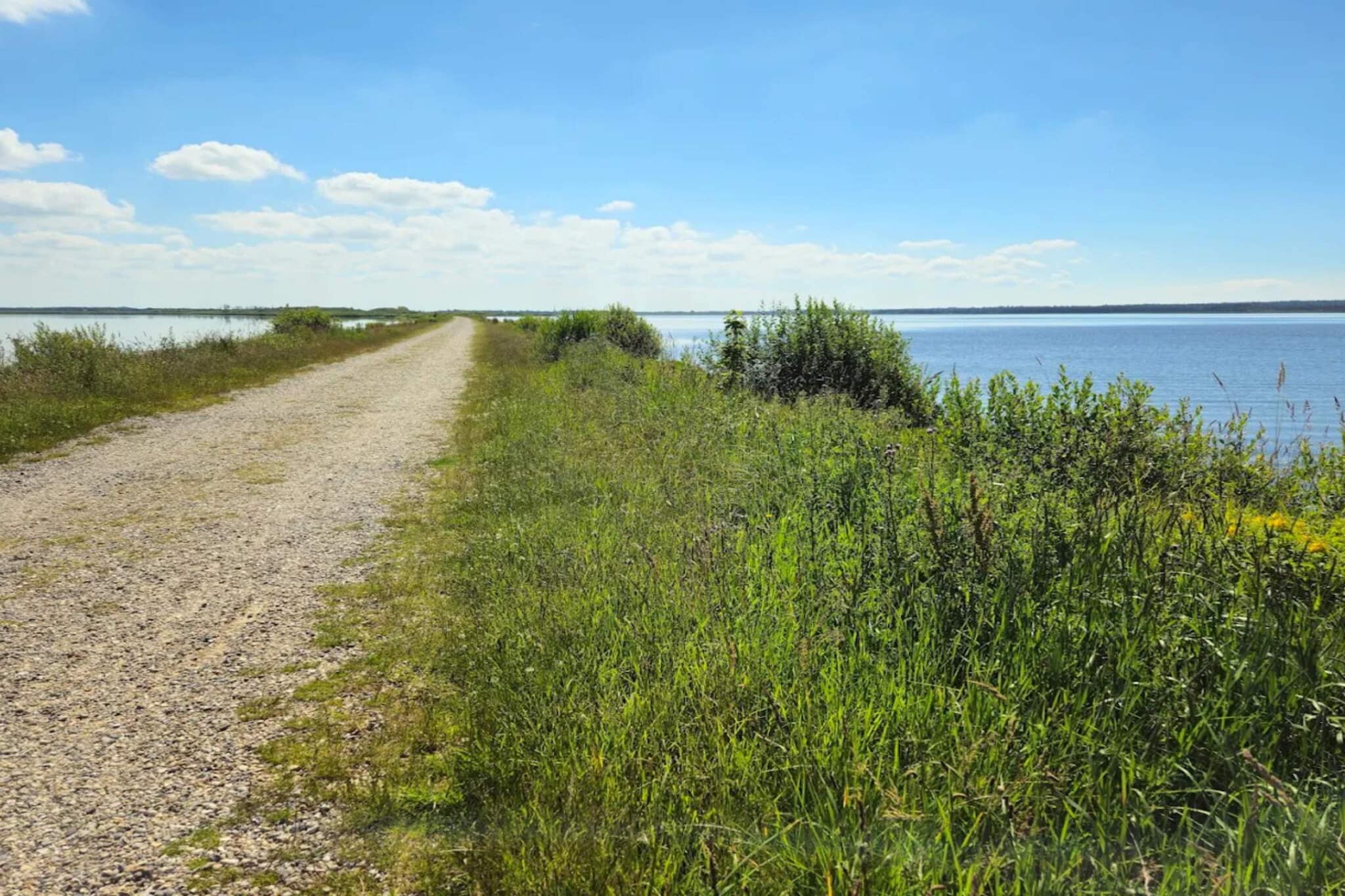 Afgelegen toevluchtsoord bij Lyngbo Heide - Waterzicht
