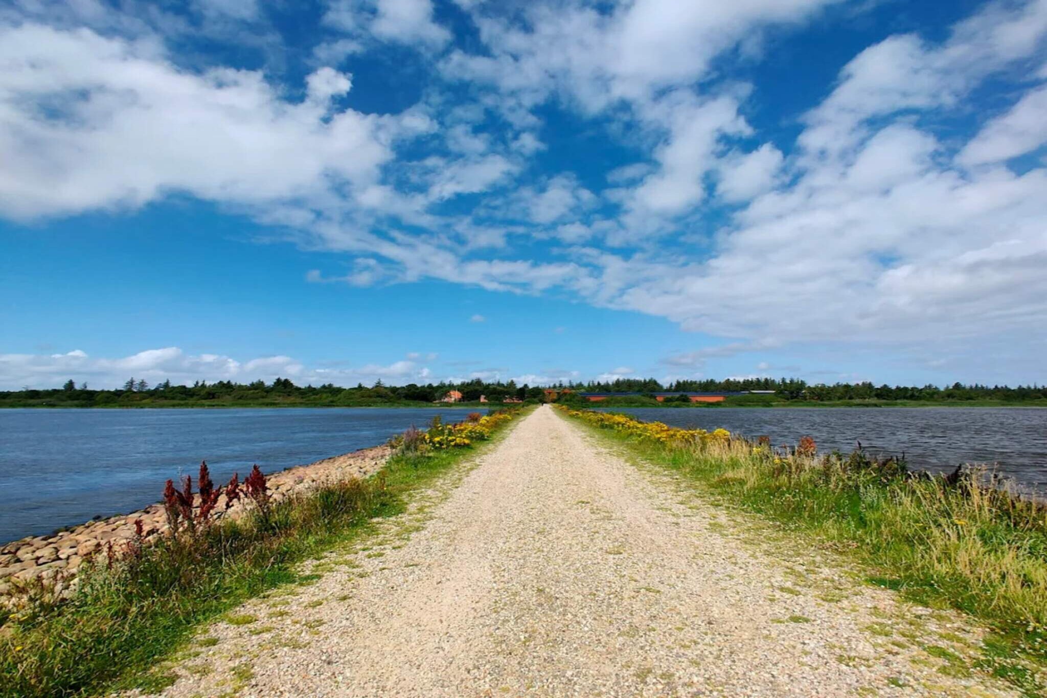 Afgelegen toevluchtsoord bij Lyngbo Heide - Waterzicht