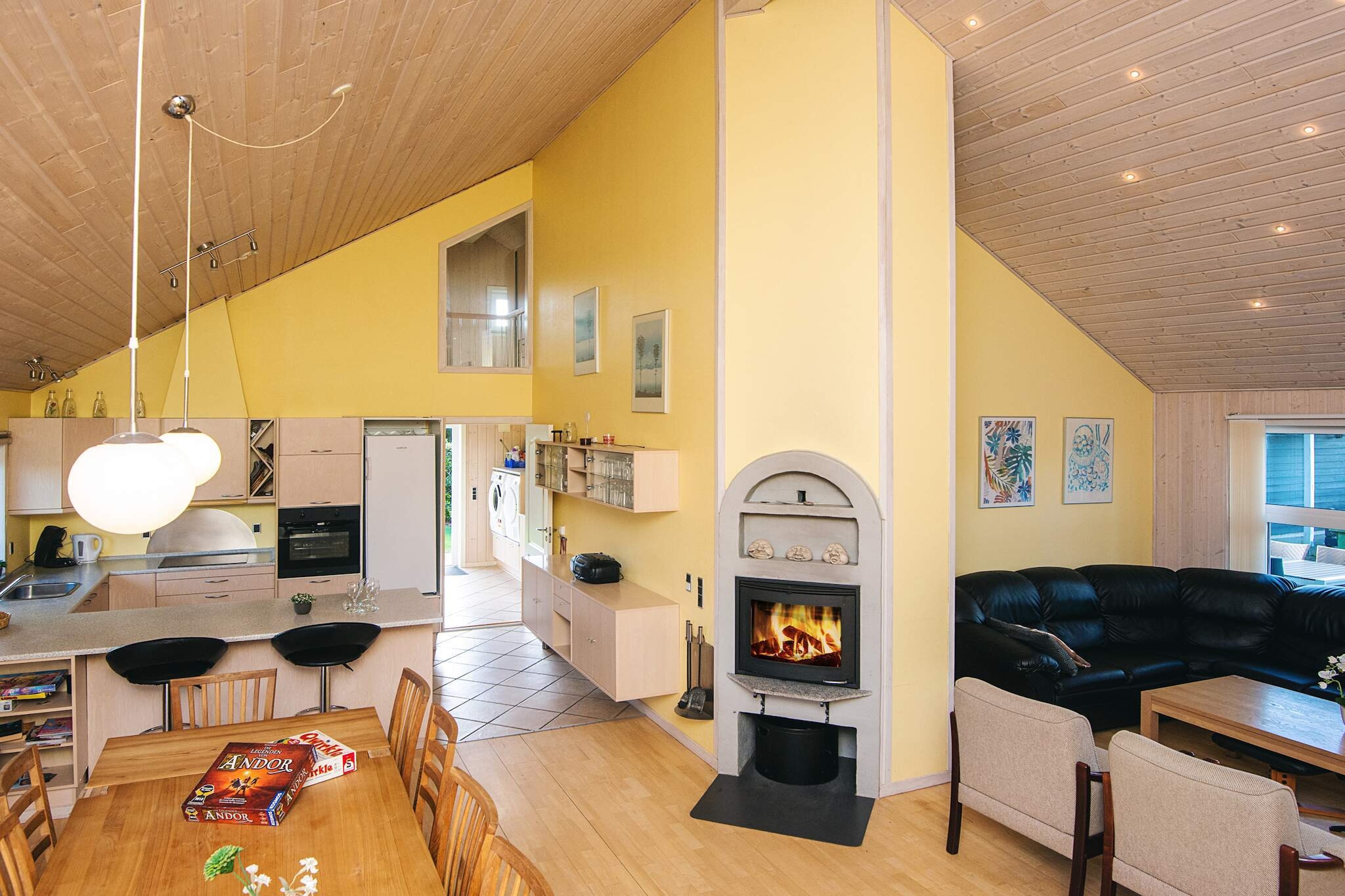 12 Personen Ferienhaus in Tarm-By Traum-Innen