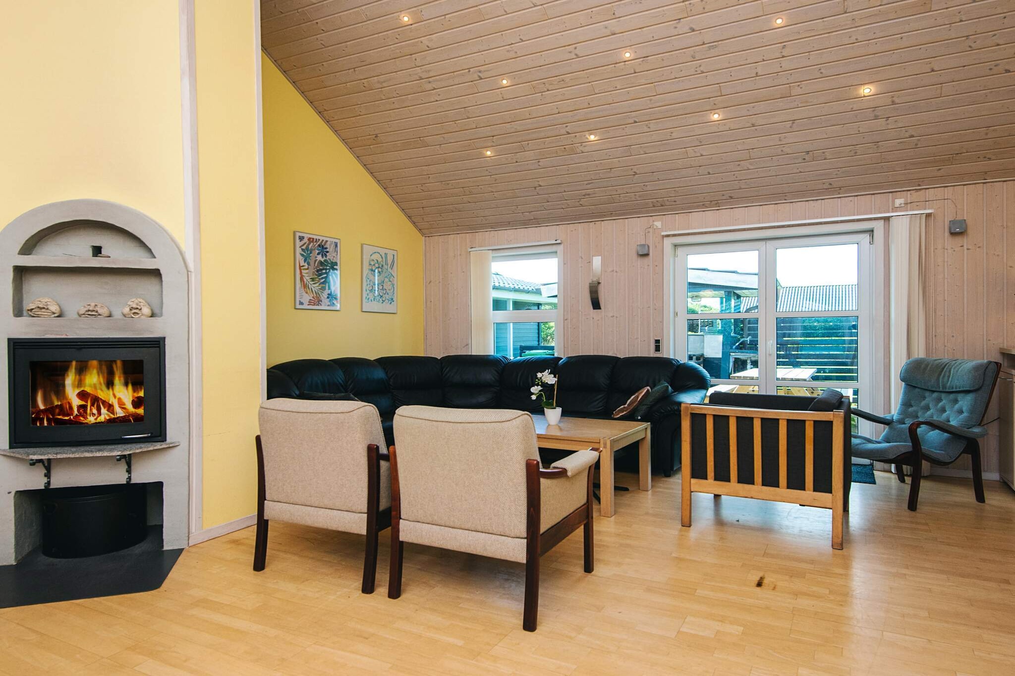 12 Personen Ferienhaus in Tarm-By Traum-Innen