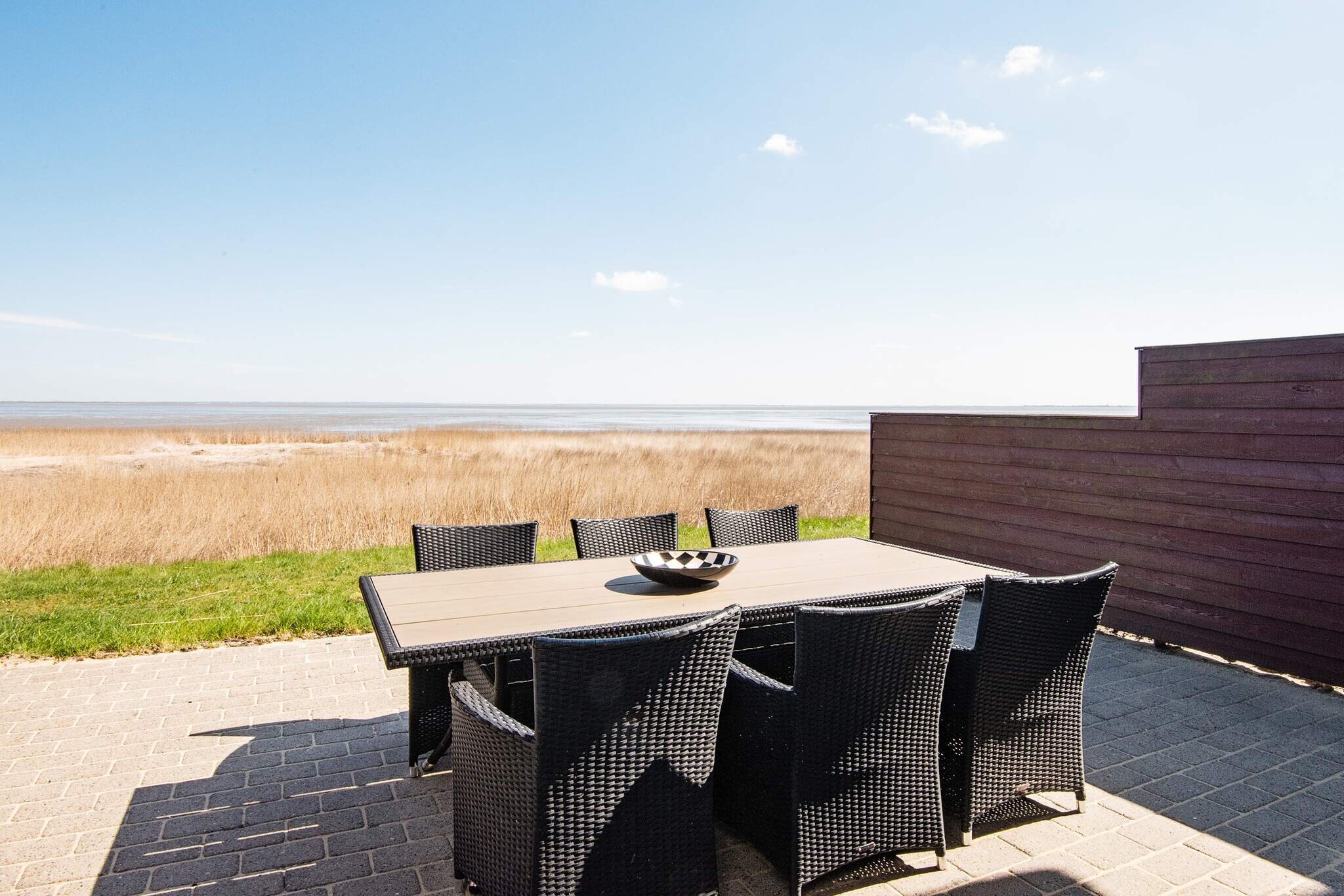 Seaside Haven in Vadehavet - Wasserblick
