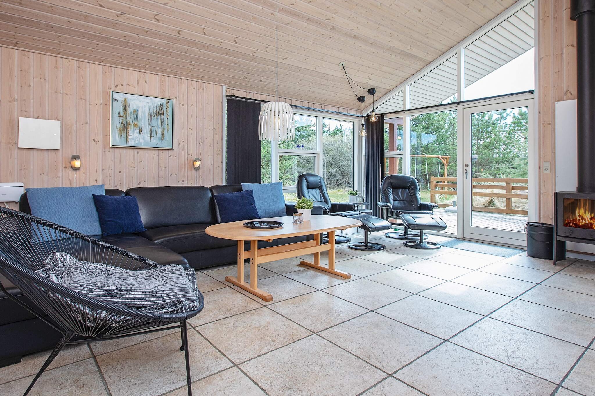 Luxe ecologische cottage in Klitmoller - Binnen