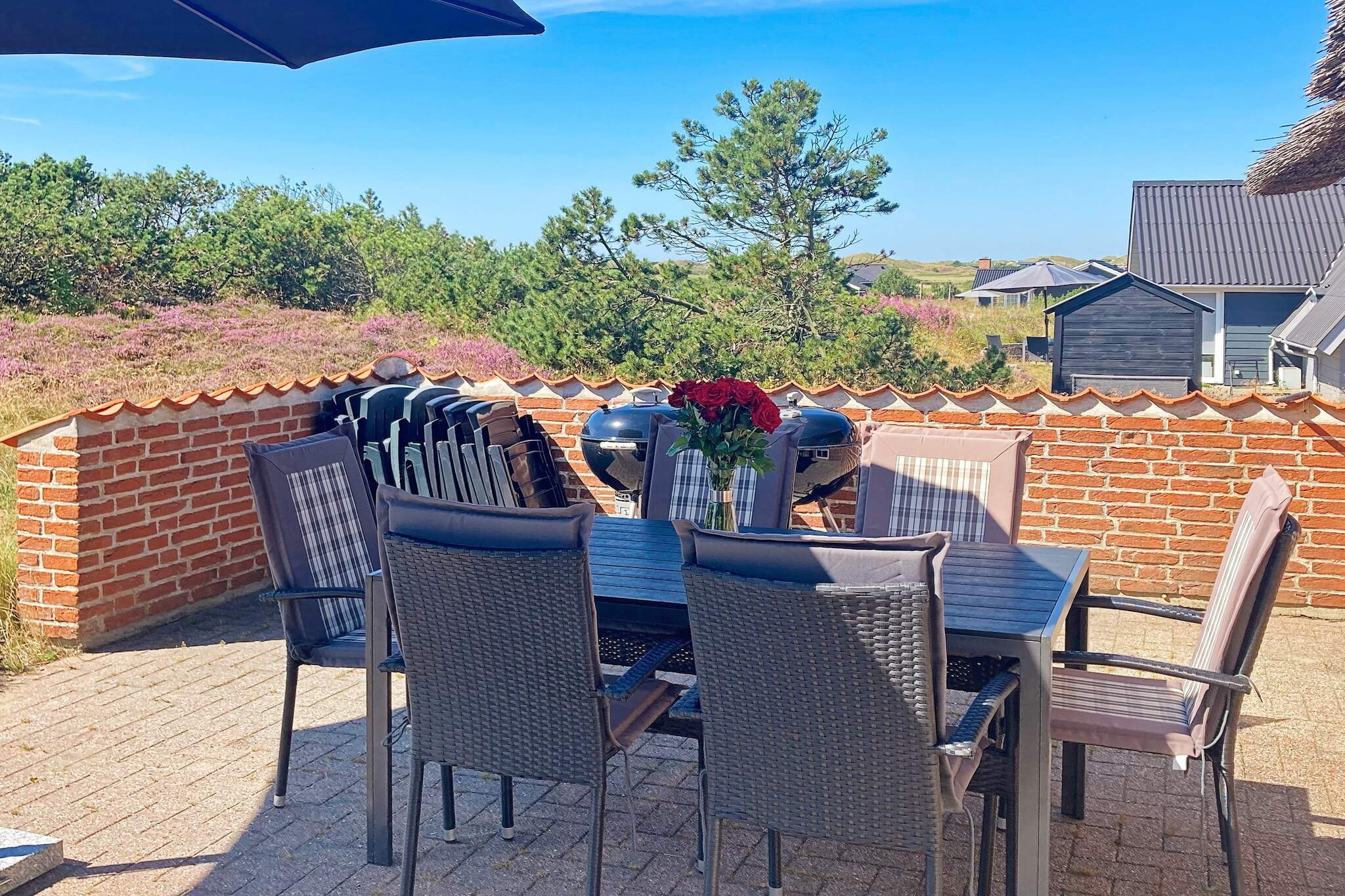 Maison de vacances pour 12 a Ringkøbing-By Traum - Extérieur