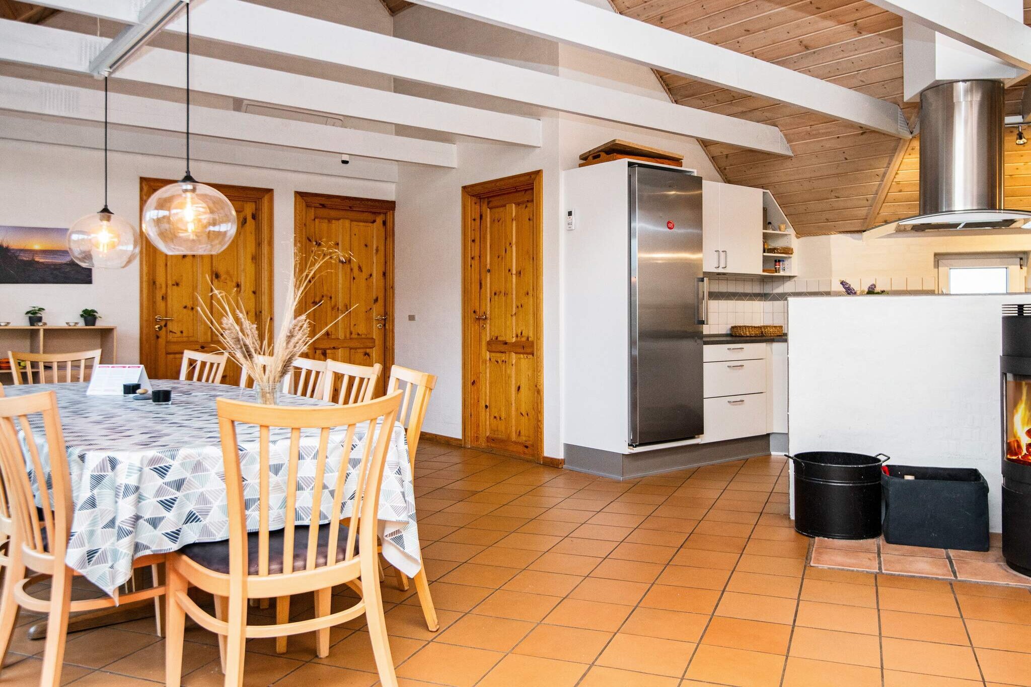 Maison de vacances pour 12 a Ringkøbing-By Traum - Intérieur