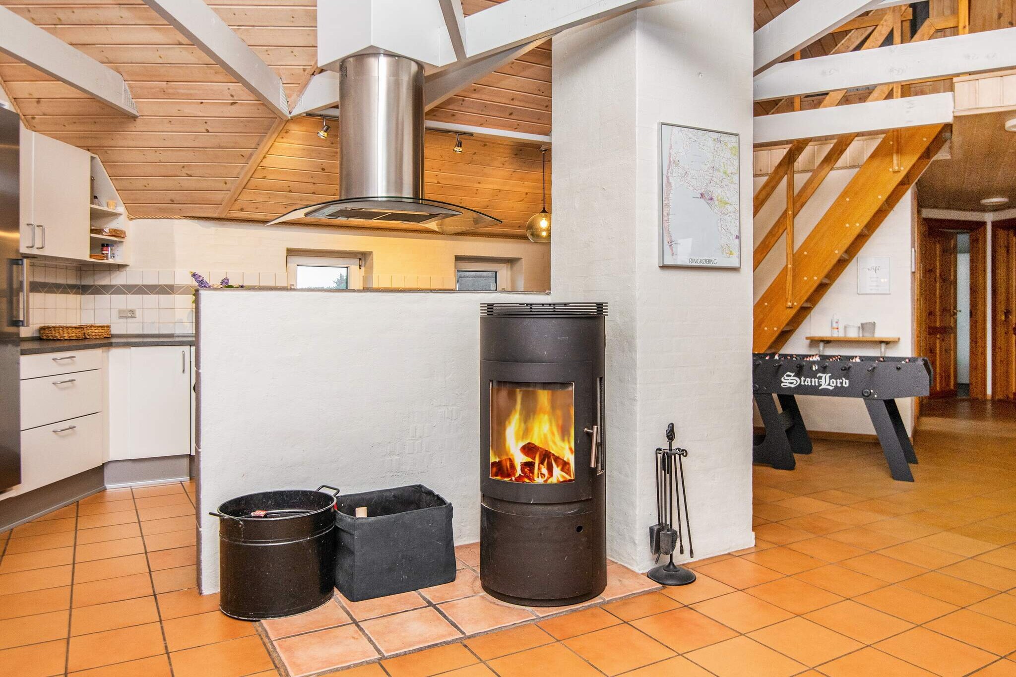 Maison de vacances pour 12 a Ringkøbing-By Traum - Intérieur