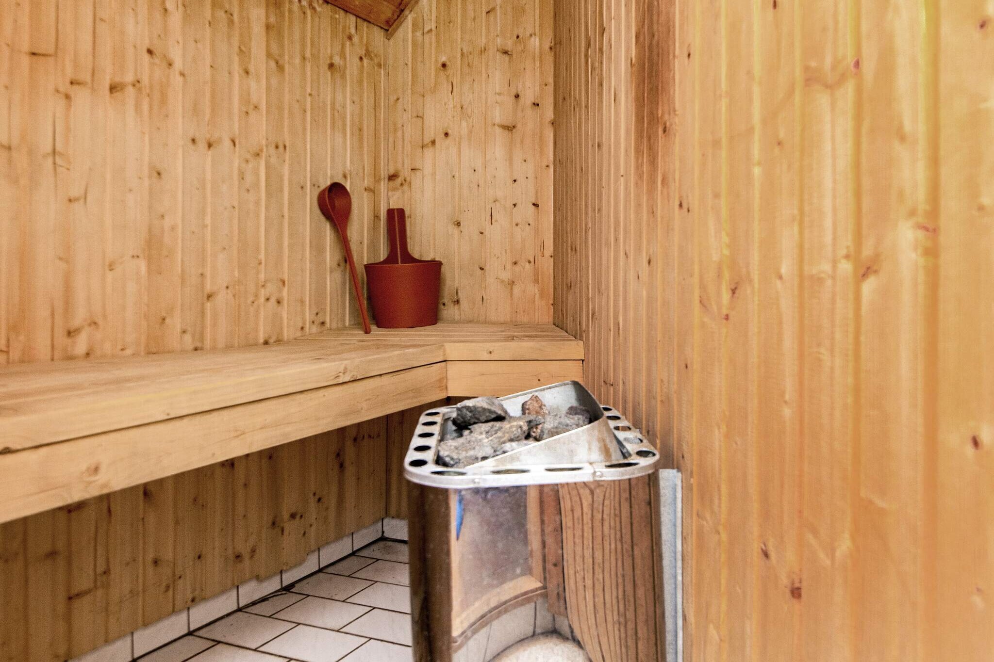 Maison de vacances pour 12 a Ringkøbing-By Traum - Sauna