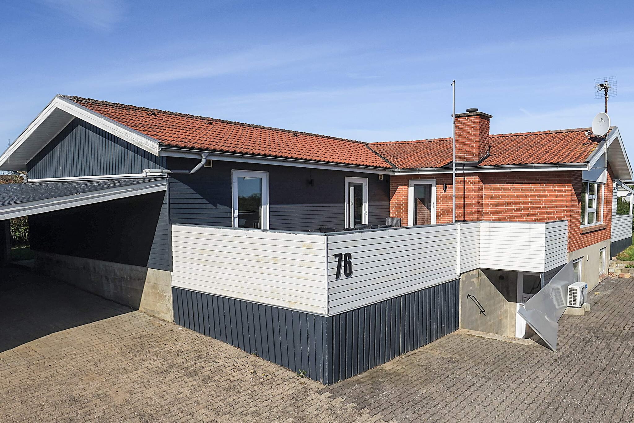 Maison de vacances pour 10 a Roslev