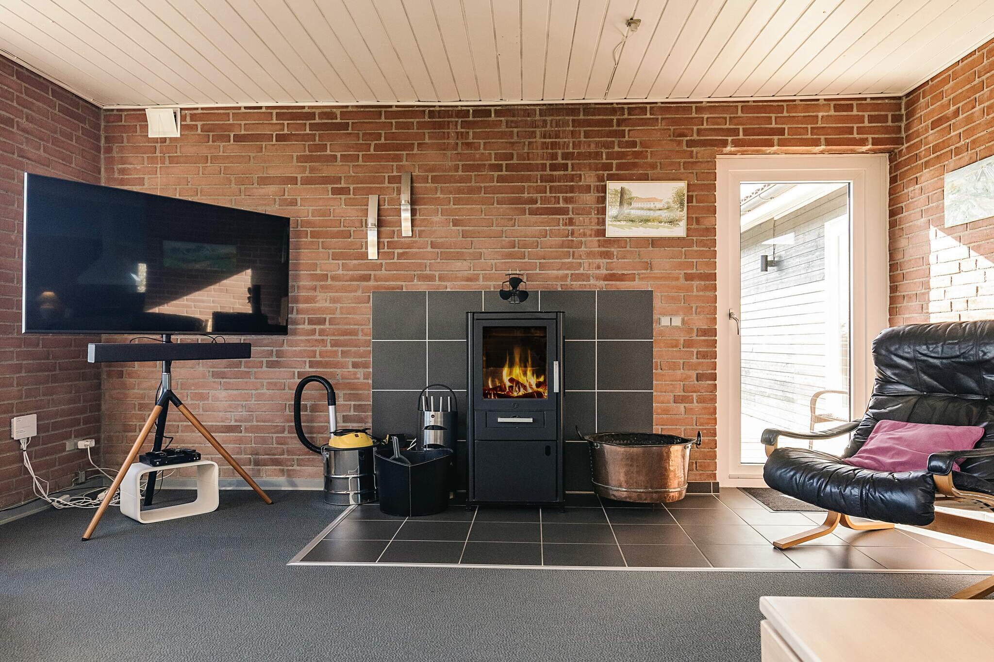 Maison de vacances pour 10 a Roslev - Intérieur