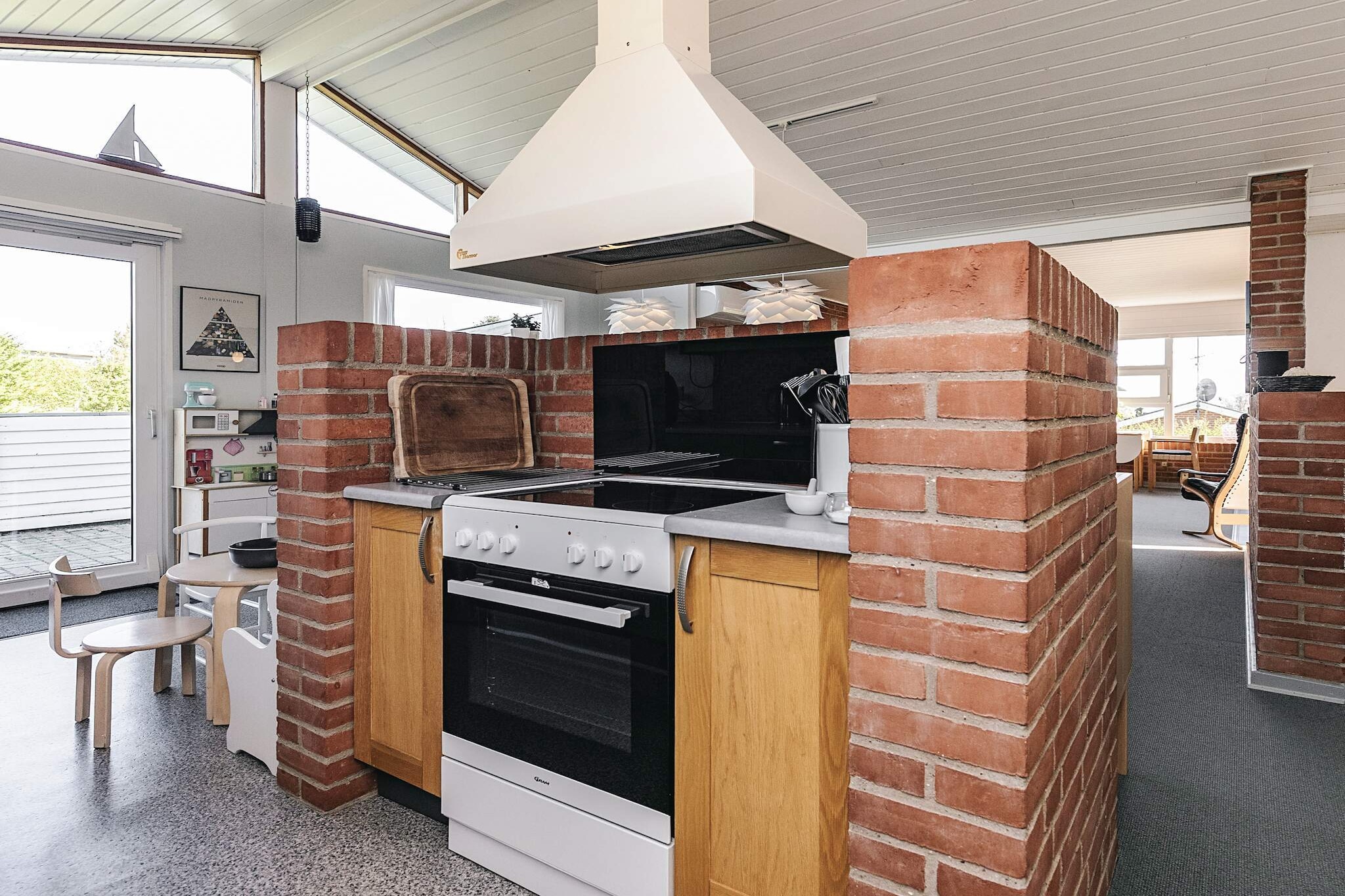 Maison de vacances pour 10 a Roslev - Intérieur