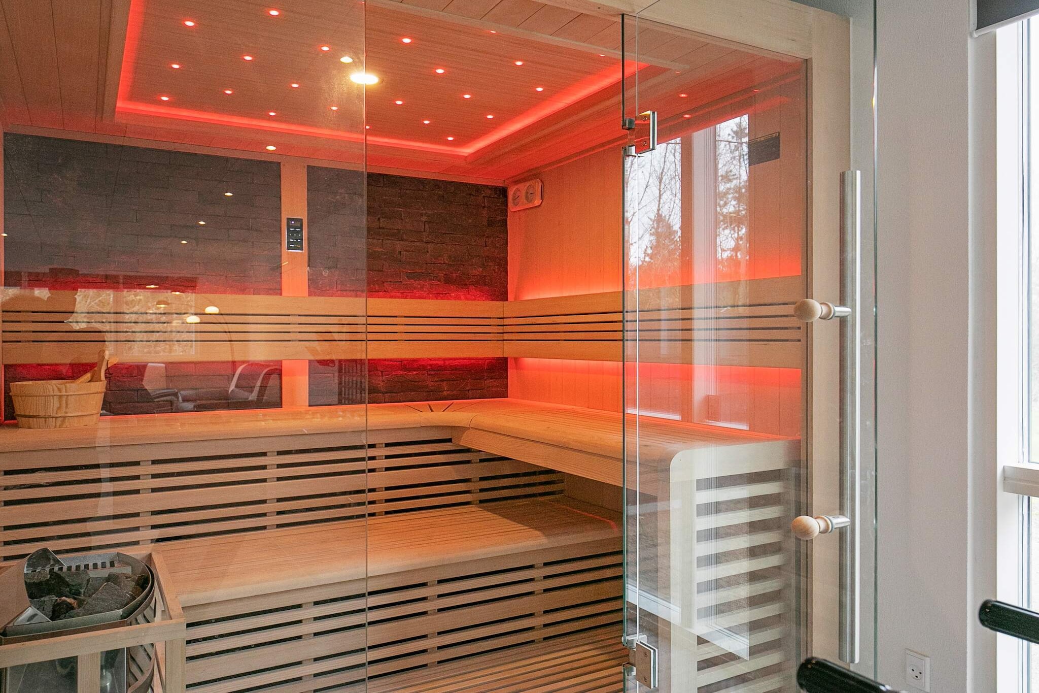 8 persoons vakantie huis in Højslev-By Traum - Sauna