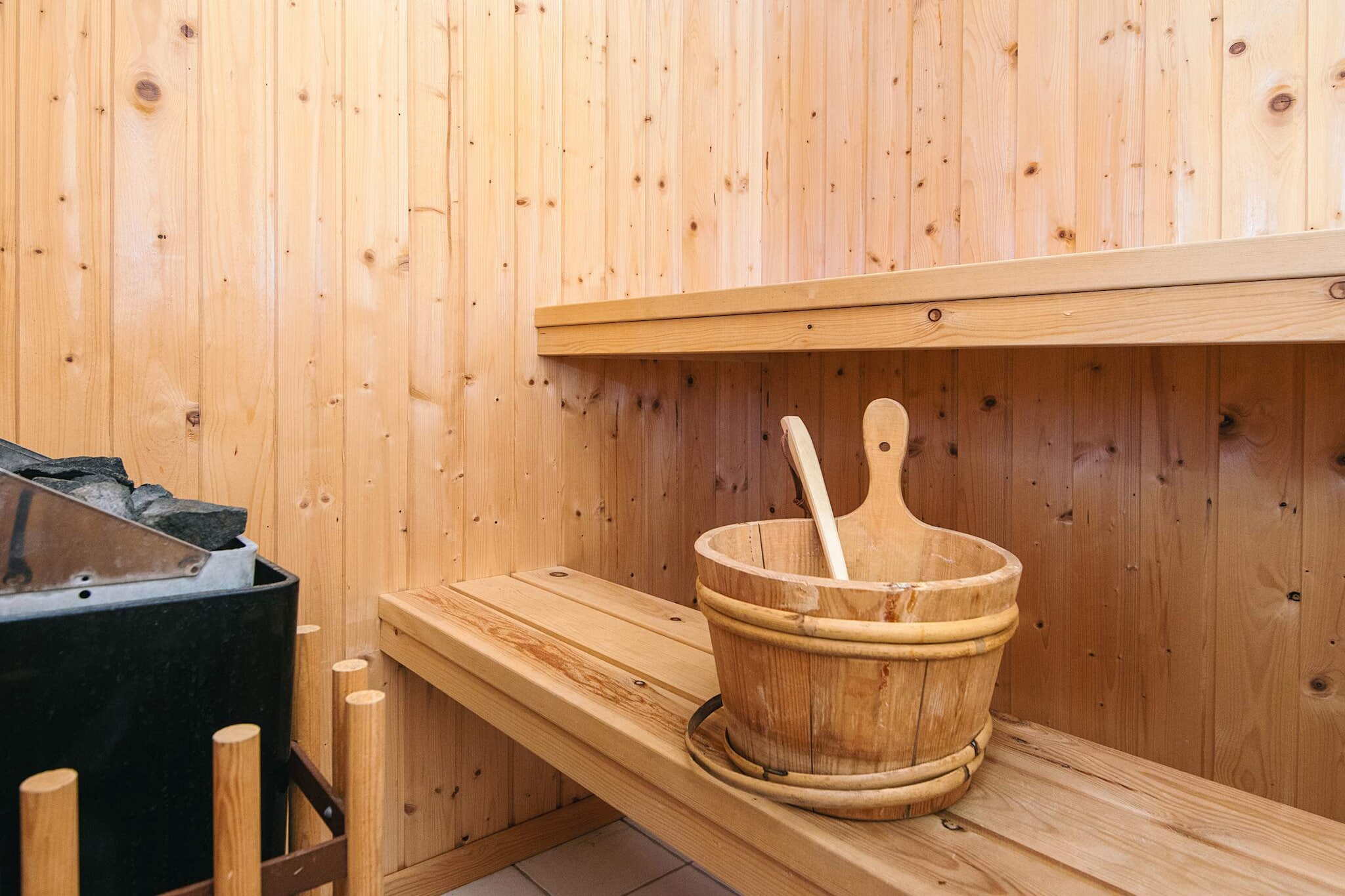 6 persoons vakantie huis in Løkken-Sauna