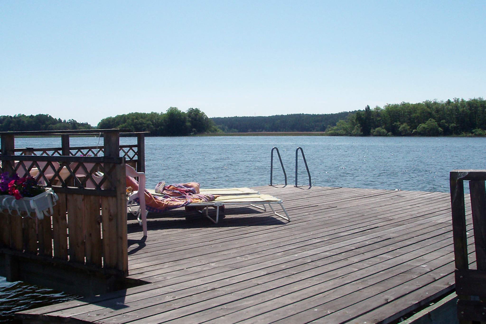 Internet Access DSL, open kitchen(8 m2)(cooker(electric), hood, coffee machine, microwave, dishwasher, fridge, freezer(140-199L), water from well), Living/bed room(42 m2)(TV(satellite, swedish TV channels), radio, CD player, stereo unit), bedroom(16 m2)(double bed), bedroom(8 m2)(single bed), bedroom(42 m2)(3x single bed), bathroom(floor heating)(bathtub or shower, washbasin, toilet, washing machine), sauna(indoor, heated), heating(electric), terrace(30 m2), garden furniture, BBQ, parking, fish cleaning table, high chair