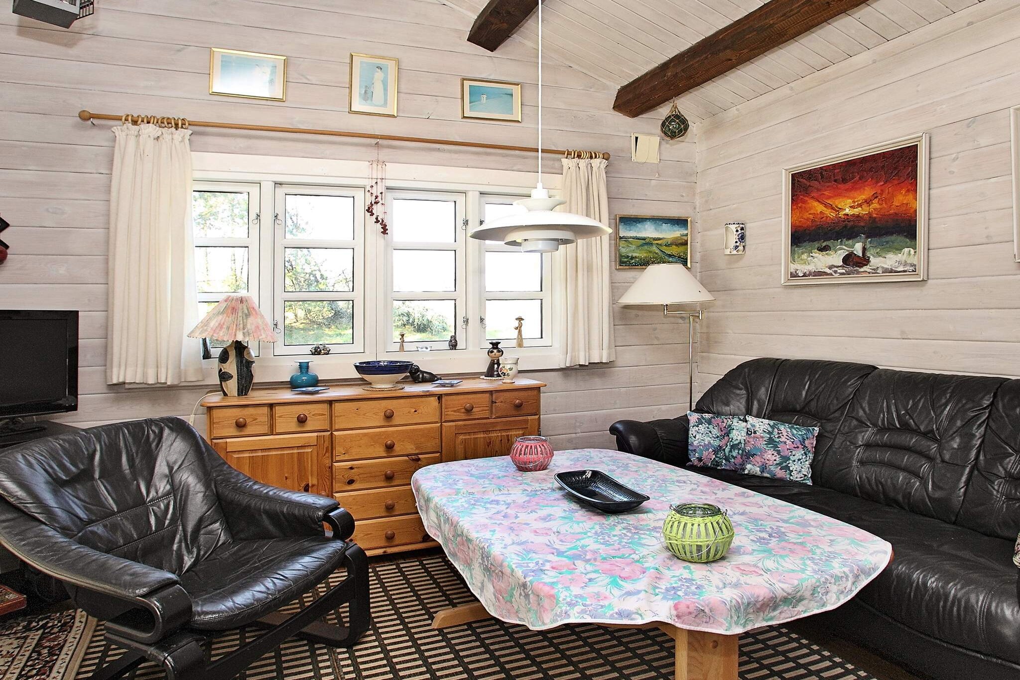 Holiday cottage with a personal decor located on a completely secluded natural plot in scenic surroundings close to the ocean. From the living room you have access to an open and a covered terrace.A refundable deposit might be charged closer to your check-in date. The security deposit ensures a smooth stay and covers any additional services or consumption charges.This deposit covers utilities consumed during your stay and any additional services that may be taken.The final amount will be adjusted based on actual meter readings, actual usage of extra services, and any remaining balance will be refunded within 21 days after checkout.This deposit simply acts as a prepayment for charges that  you would anyways pay for, ensuring a seamless stay and check-out experience.