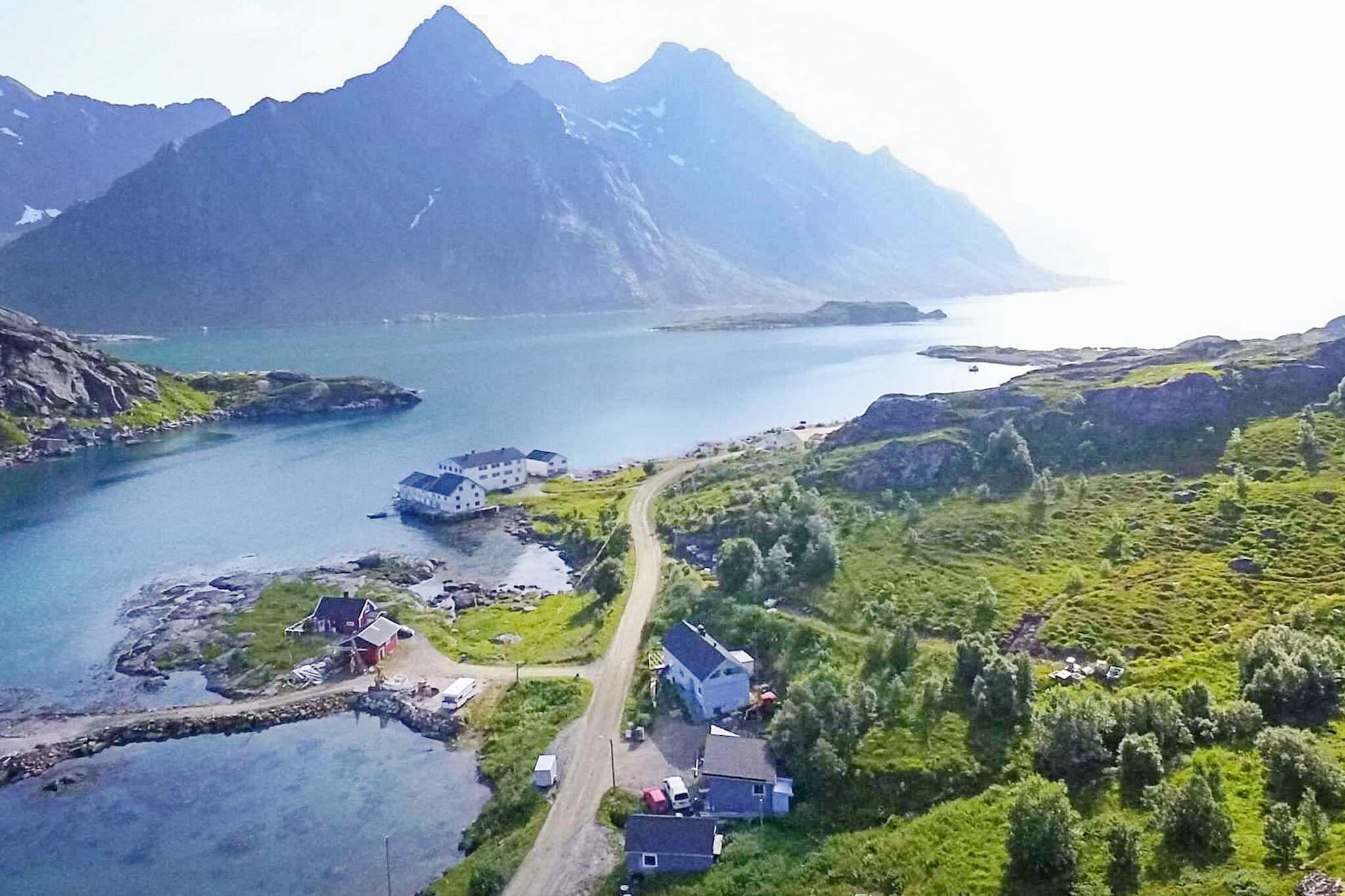 6 Personen Ferienhaus in Bøstad-By Traum - Wasserblick