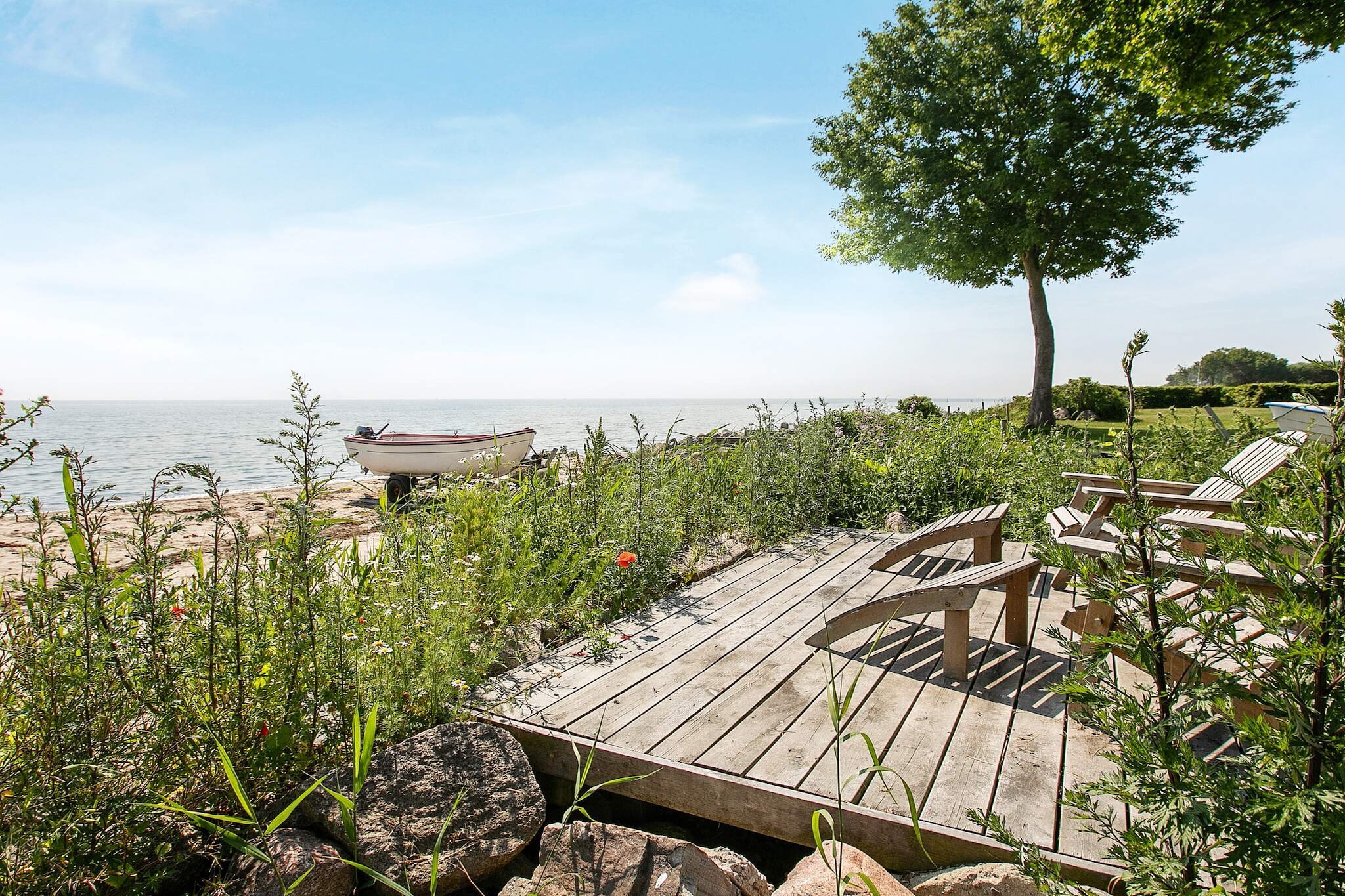 Seaside Stay in Tranekaer - Water view