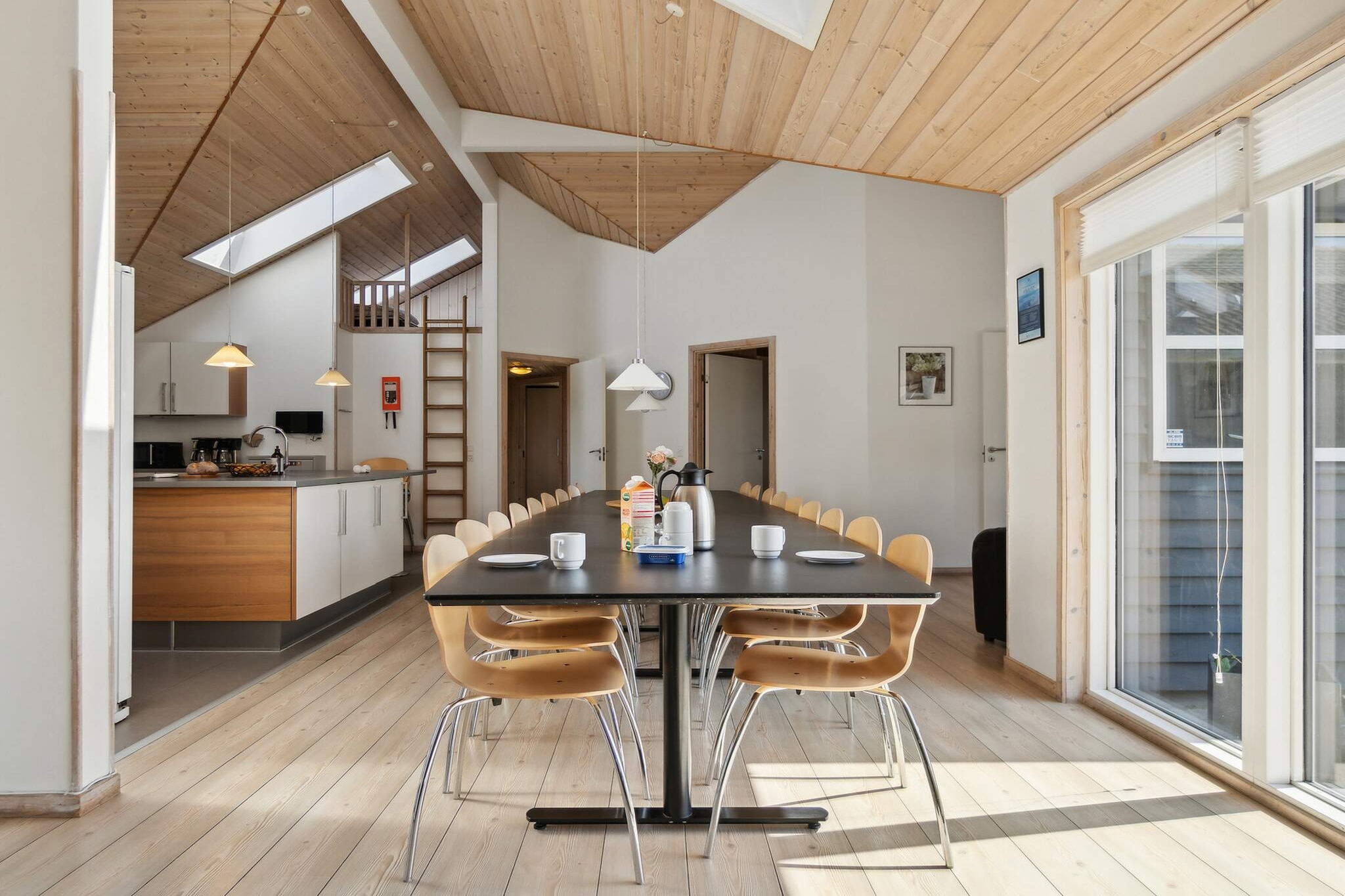 Luxe vakantieverblijf nabij Lyngby - Binnen