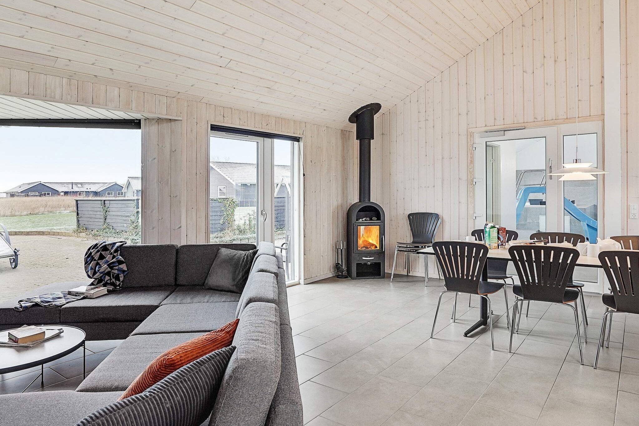 Luxe toevluchtsoord met zwembad in Kegnaes - Binnen