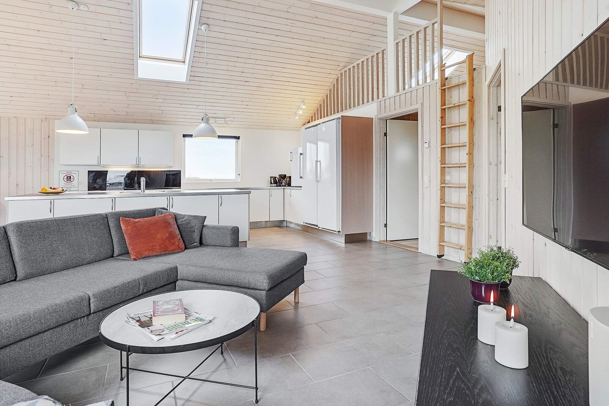 Luxe toevluchtsoord met zwembad in Kegnaes - Binnen