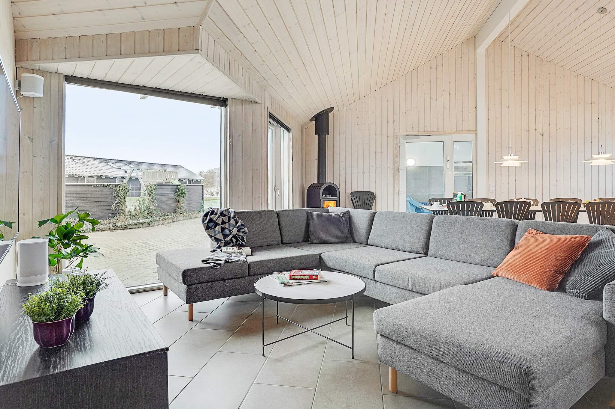 Luxe toevluchtsoord met zwembad in Kegnaes - Binnen