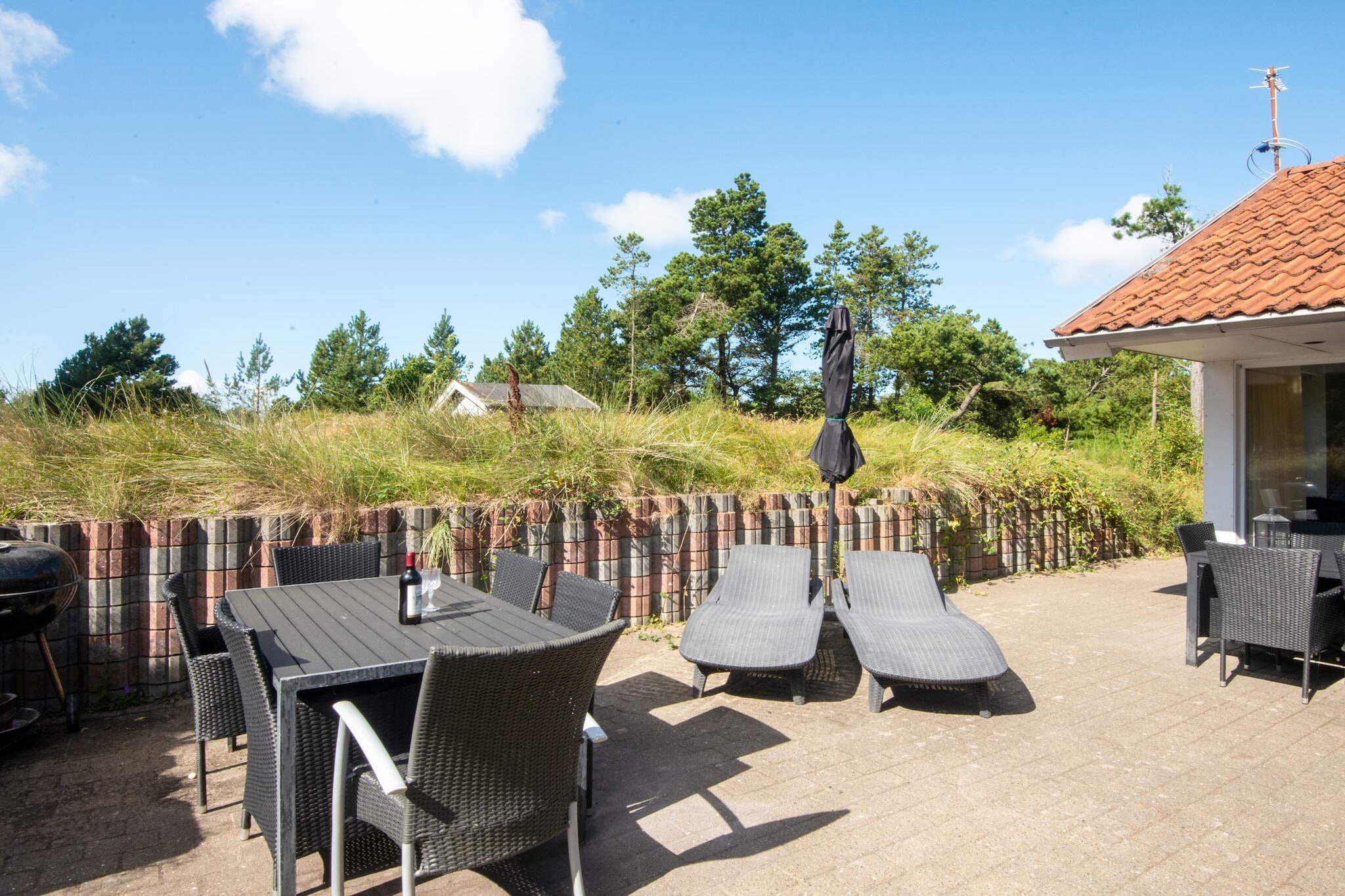 Oase aan zee in Blavand - Uitzicht