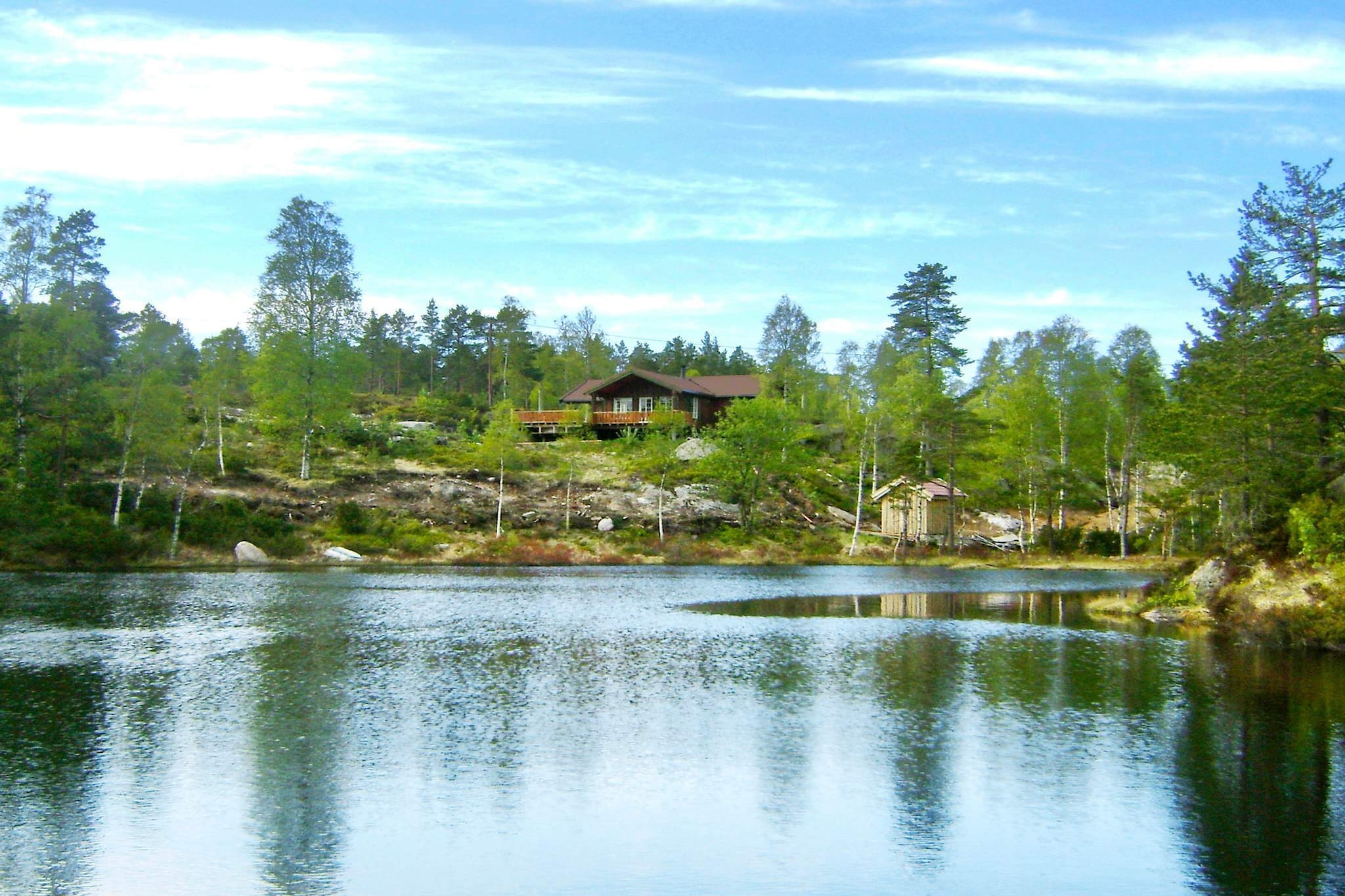 8 Personen Ferienhaus in BJELLAND-By Traum - Wasserblick