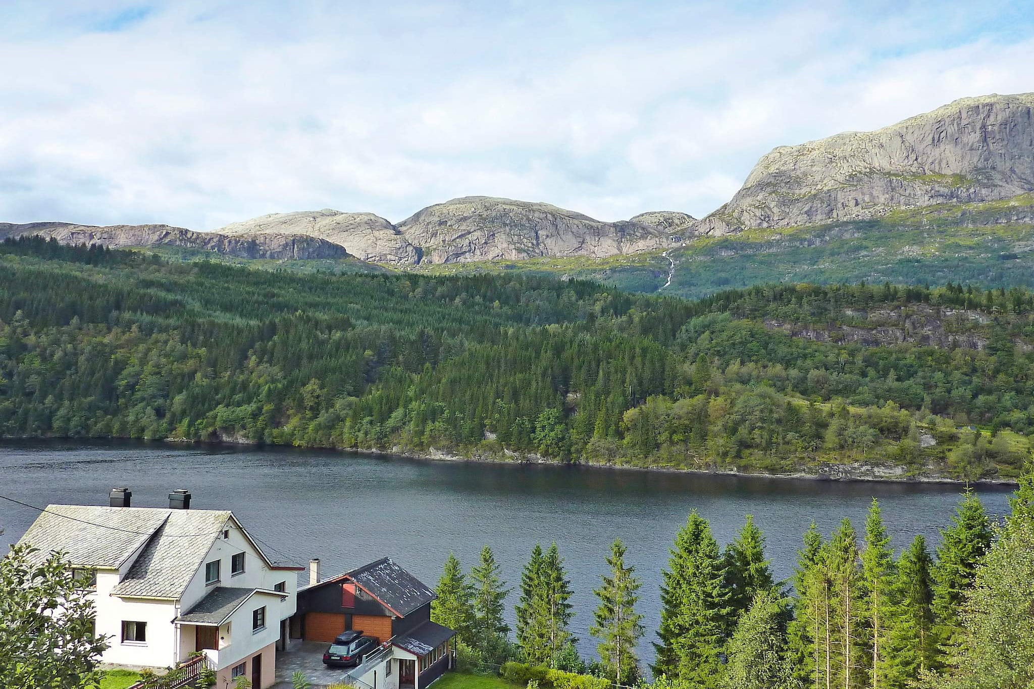 Maison de vacances pour 10 a Bygstad-By Traum - Vue sur l'eau