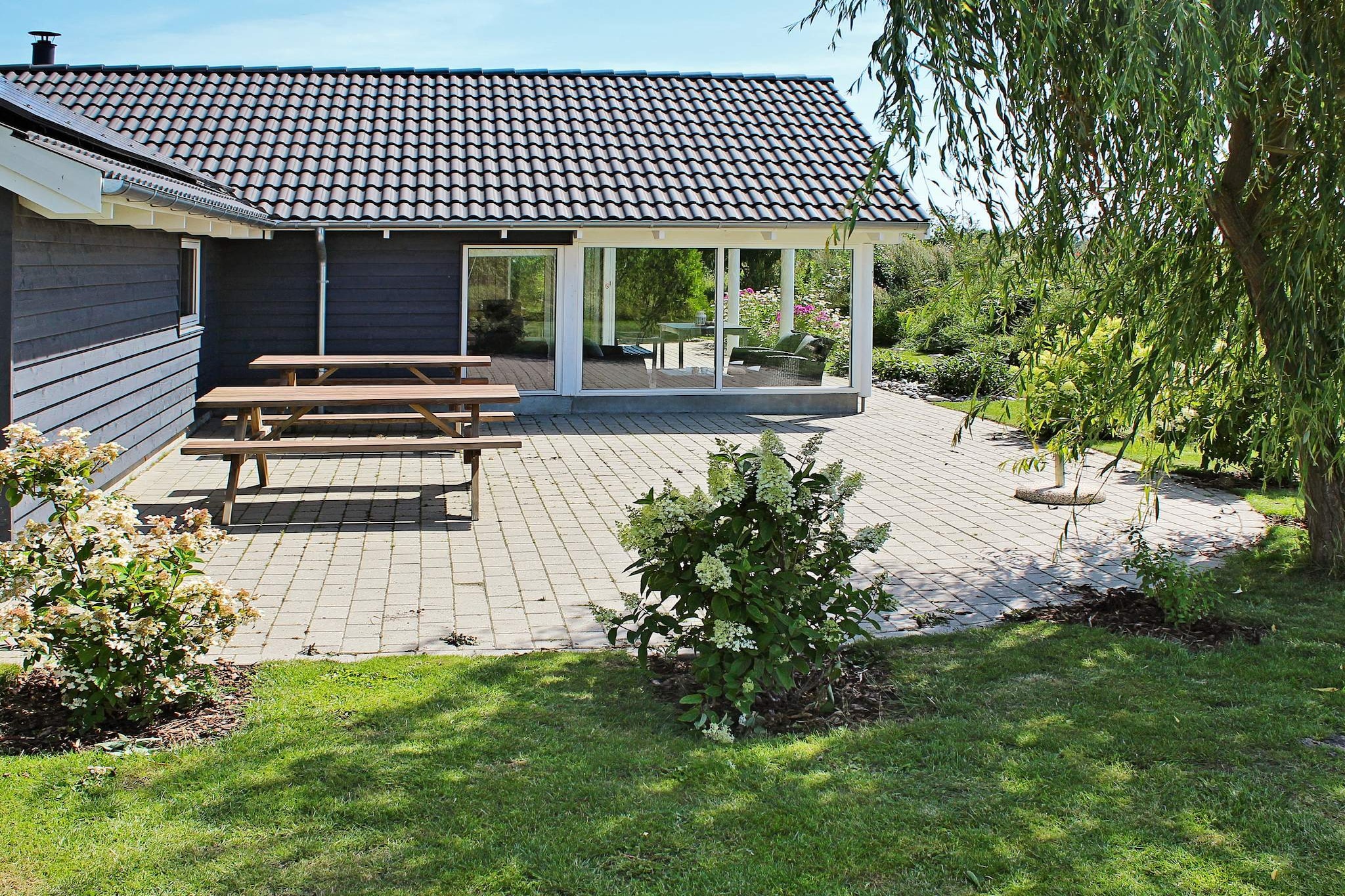 Luxe wellnessresort met spa - Buitenlucht