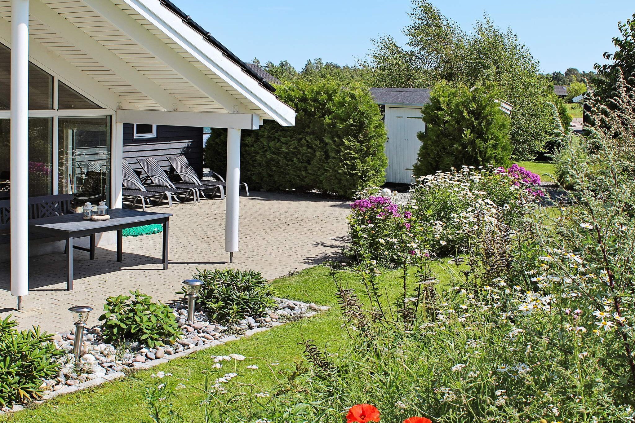 Luxe wellnessresort met spa - Buitenlucht
