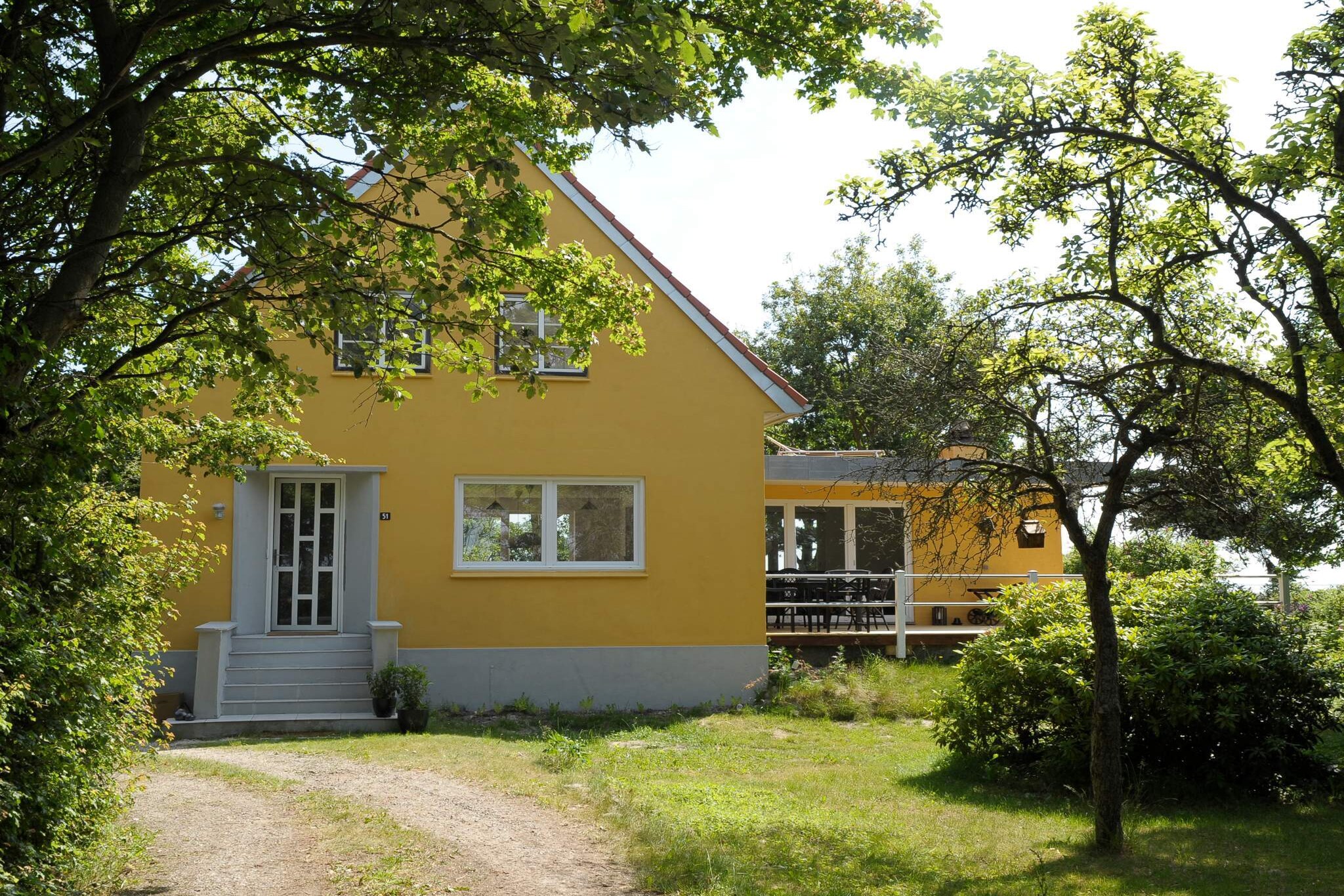 Maison de vacances en bord de mer vue sur l'océan