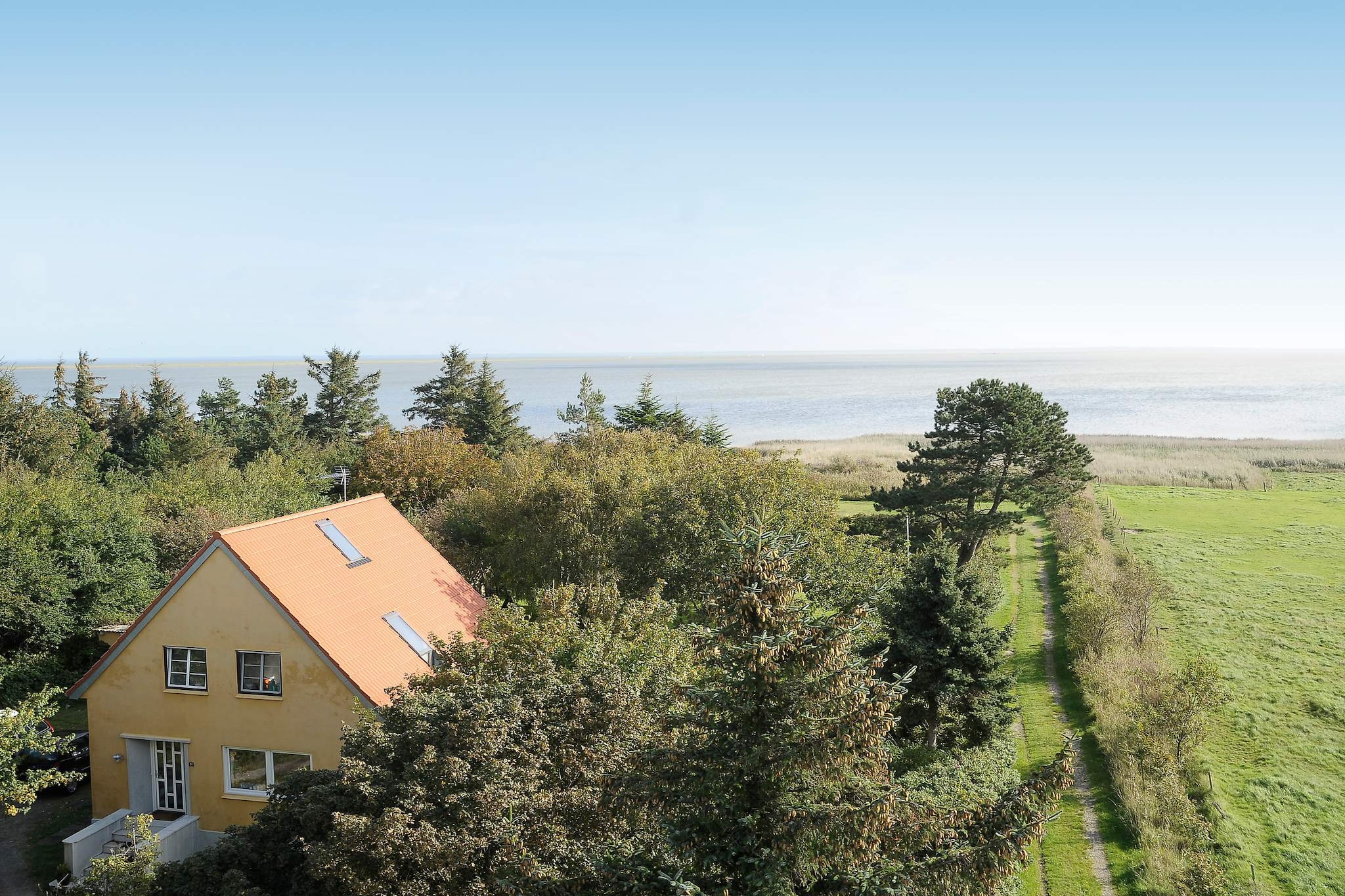 Maison de vacances en bord de mer vue sur l'océan