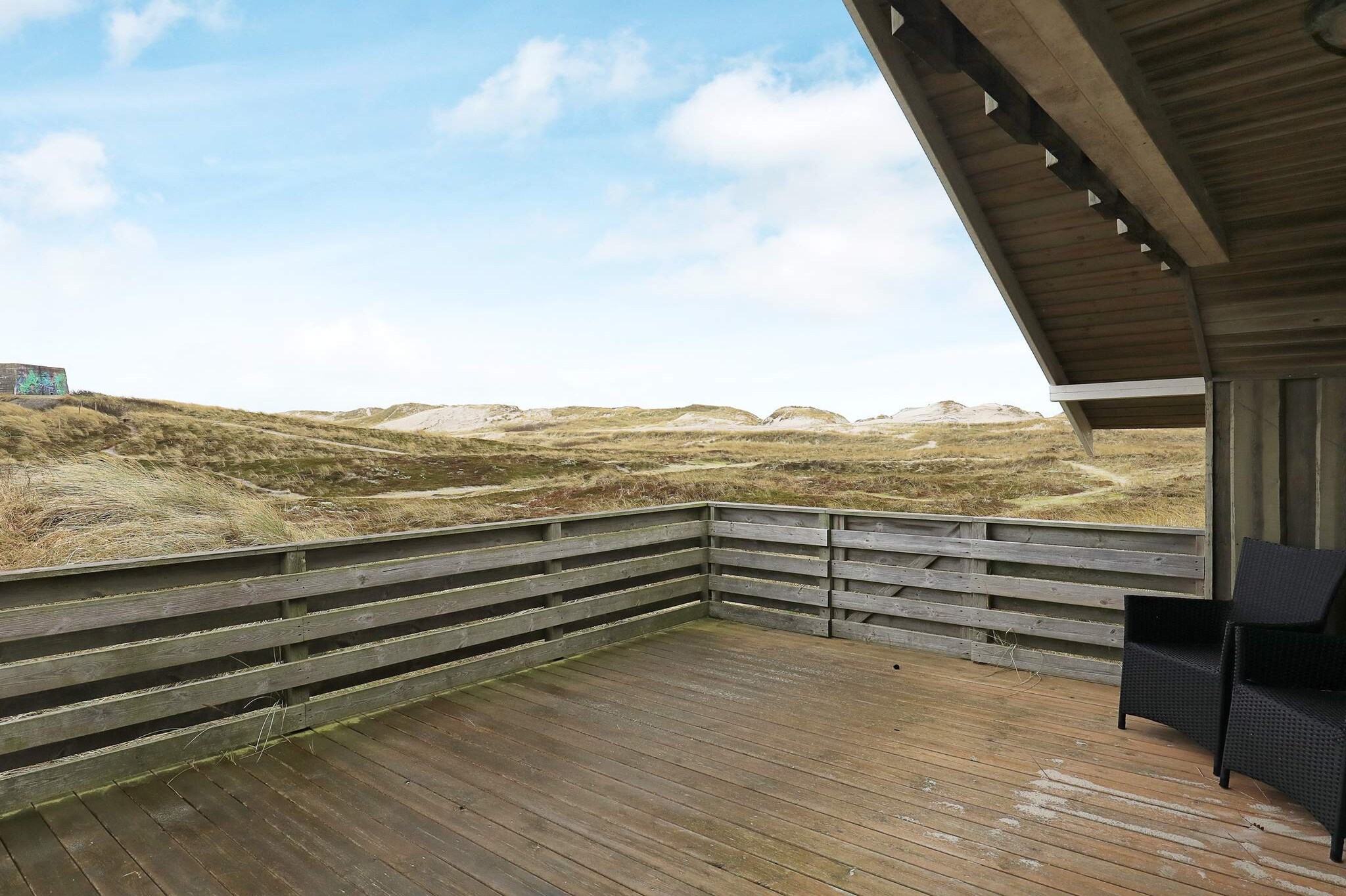 Heerlijk genieten van de zee in Lynderup - Uitzicht