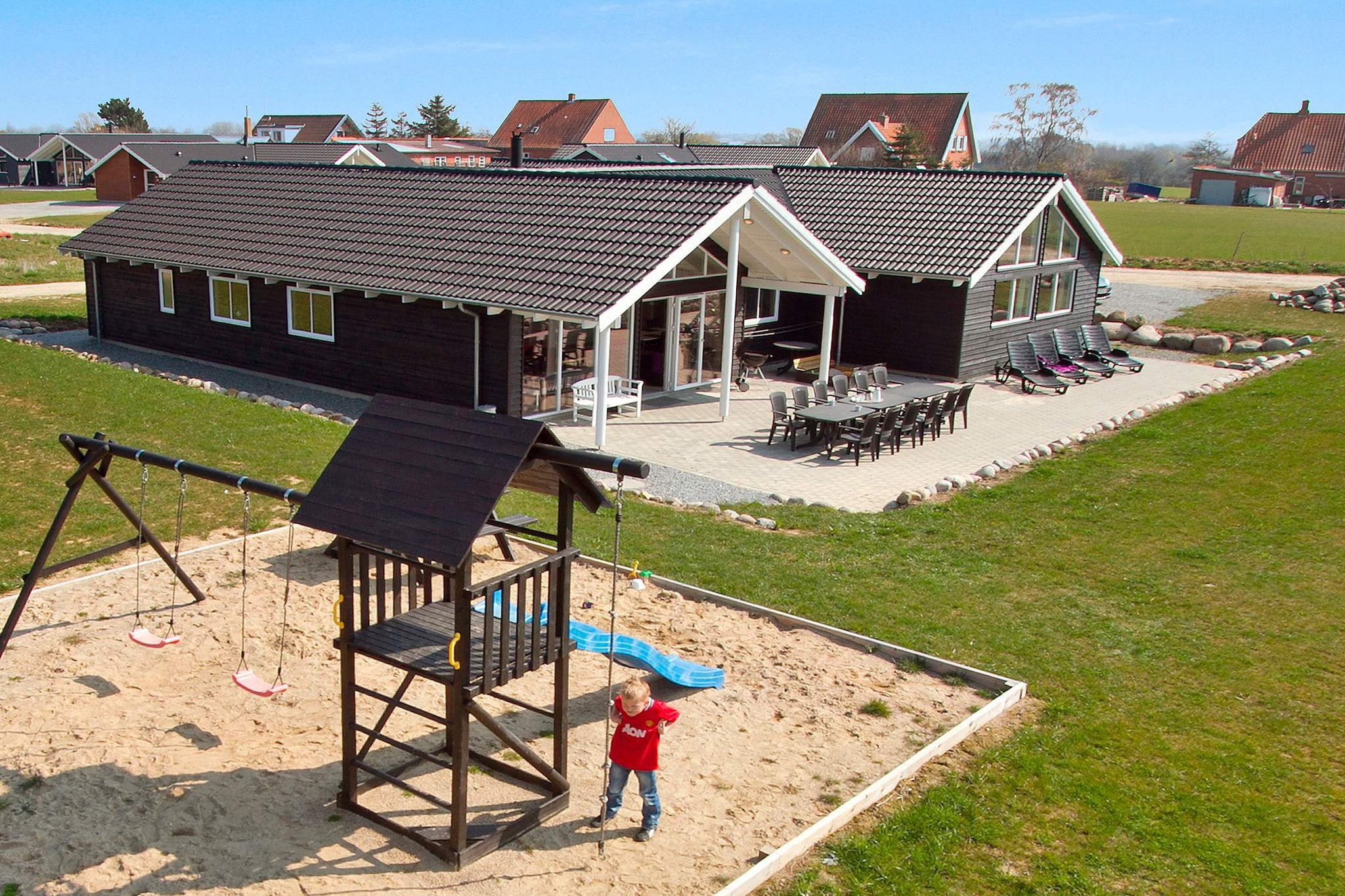 Luxuriöses Pool-Refugium in Kegnaes - Im Freien