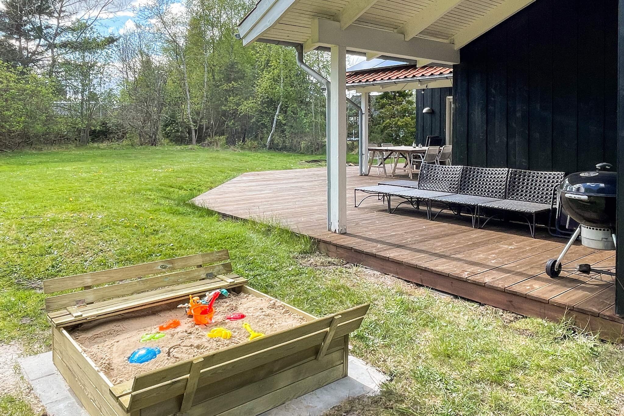 12 Personen Ferienhaus in Hals-By Traum-Außenbereich