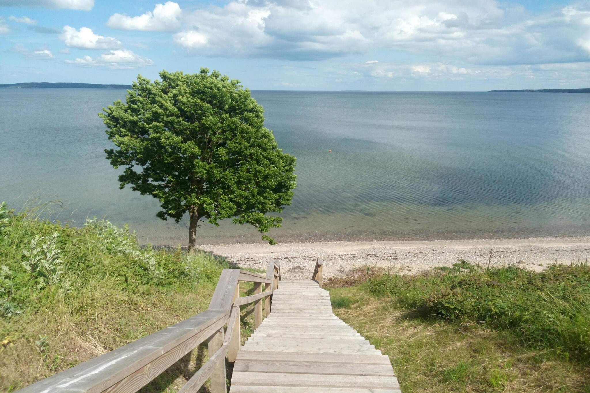 Maison de vacances pour 4 a Børkop-By Traum-Vue sur l'eau