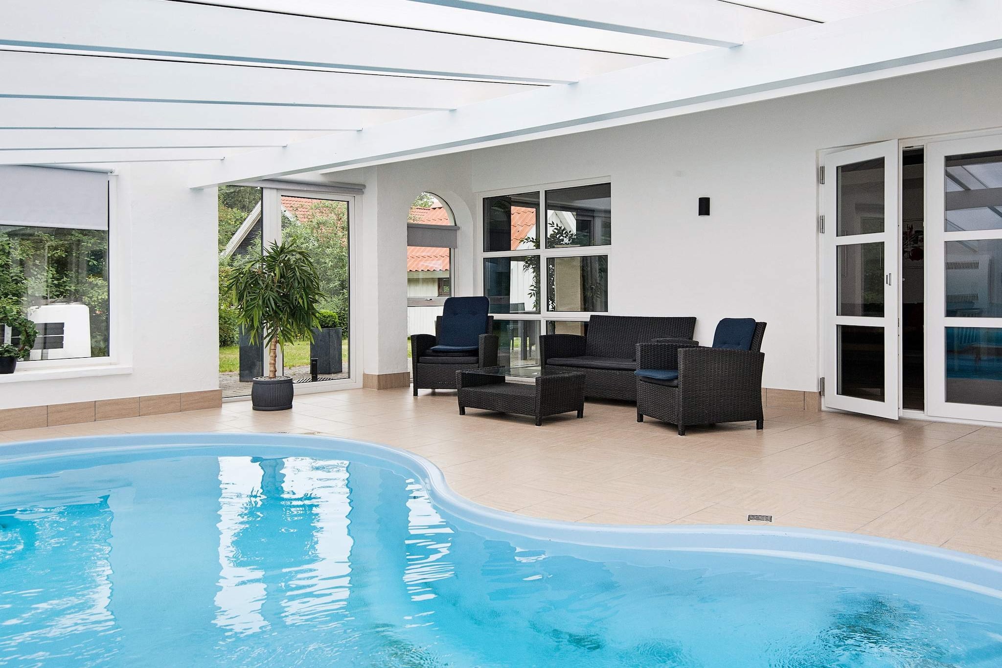 8 persoons vakantie huis in Ebeltoft-By Traum - Zwembad