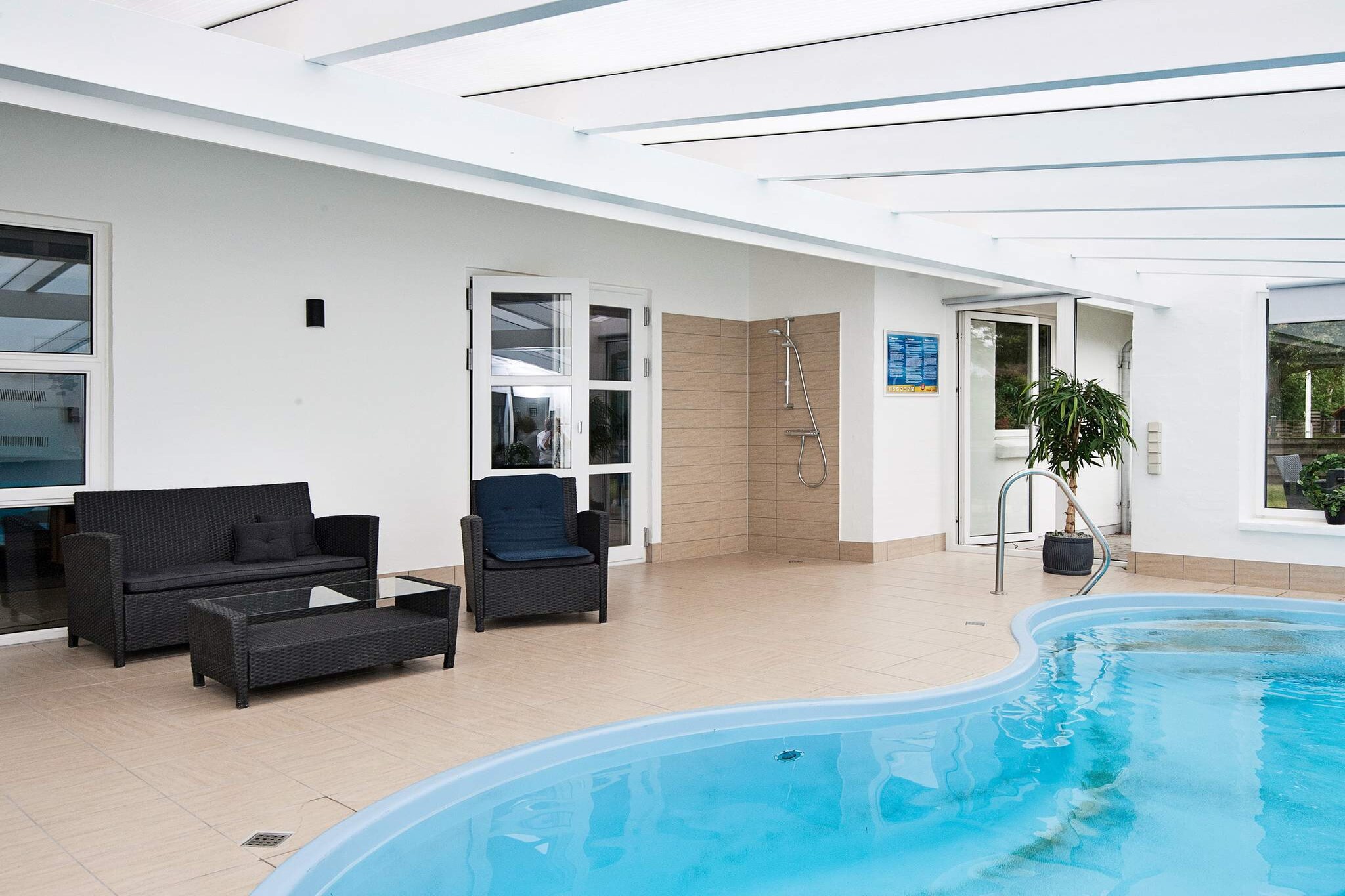 8 persoons vakantie huis in Ebeltoft-By Traum - Zwembad