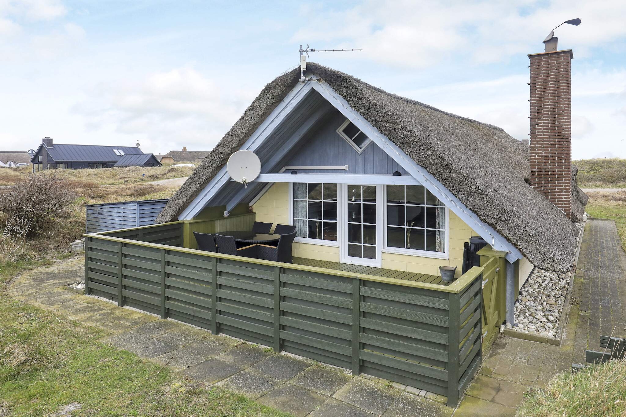 Ontsnapping aan zee met sauna