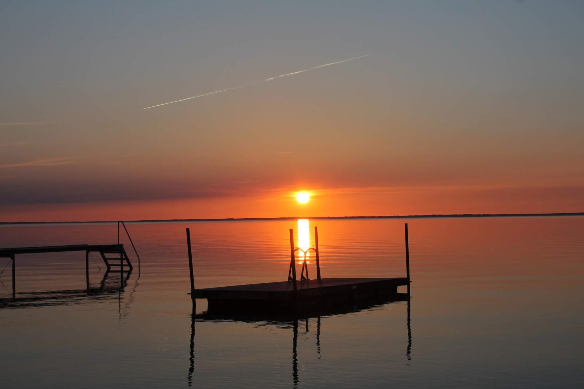 Luxe zwembadresort in Nordborg - Waterzicht