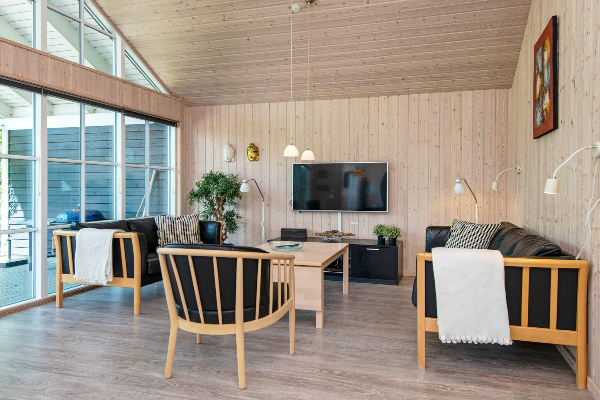 Luxurioses Strandhaus mit Pool - Innenbereich