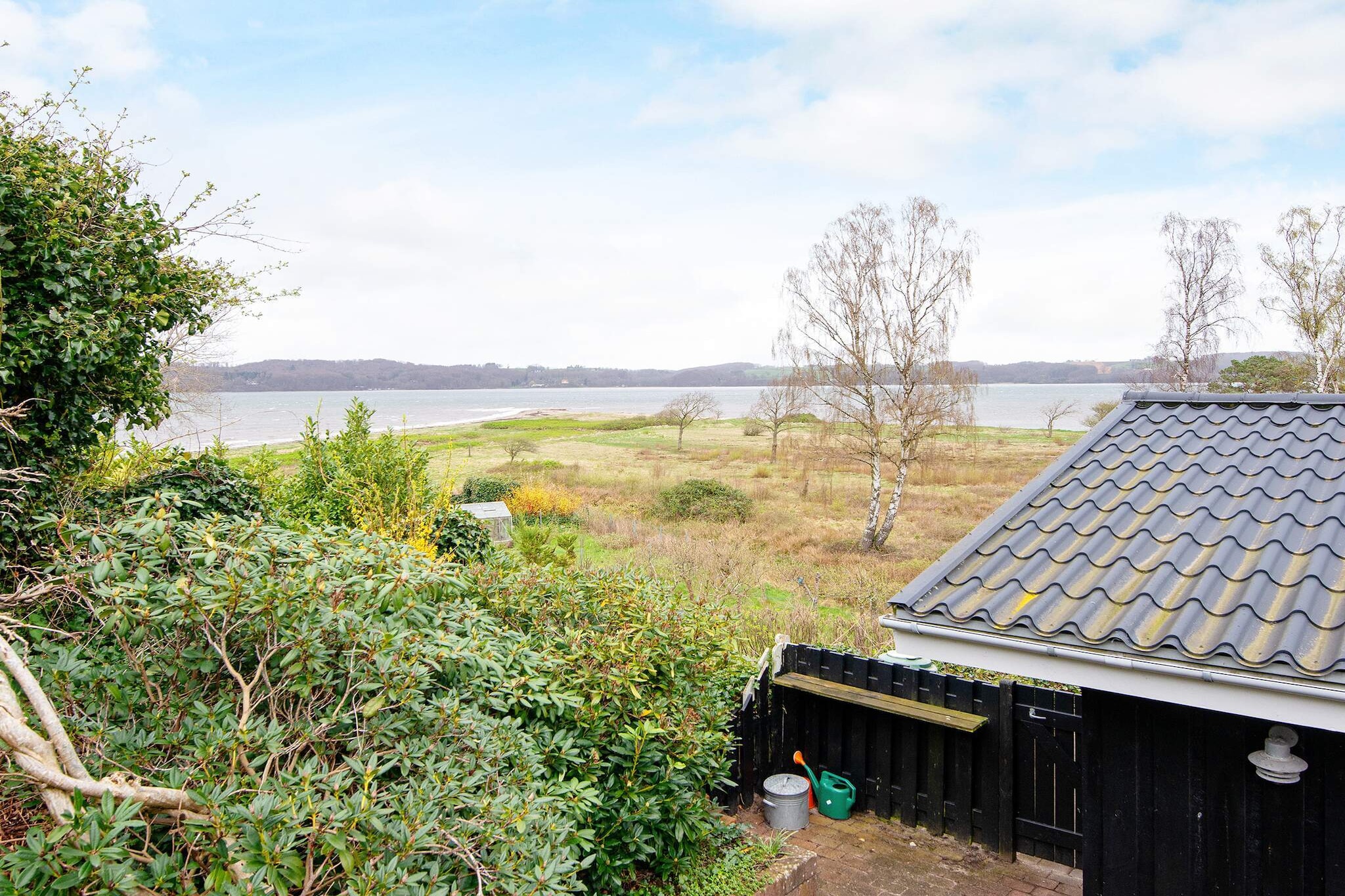Panoramisch toevluchtsoord in Andkaer Vig - Waterzicht