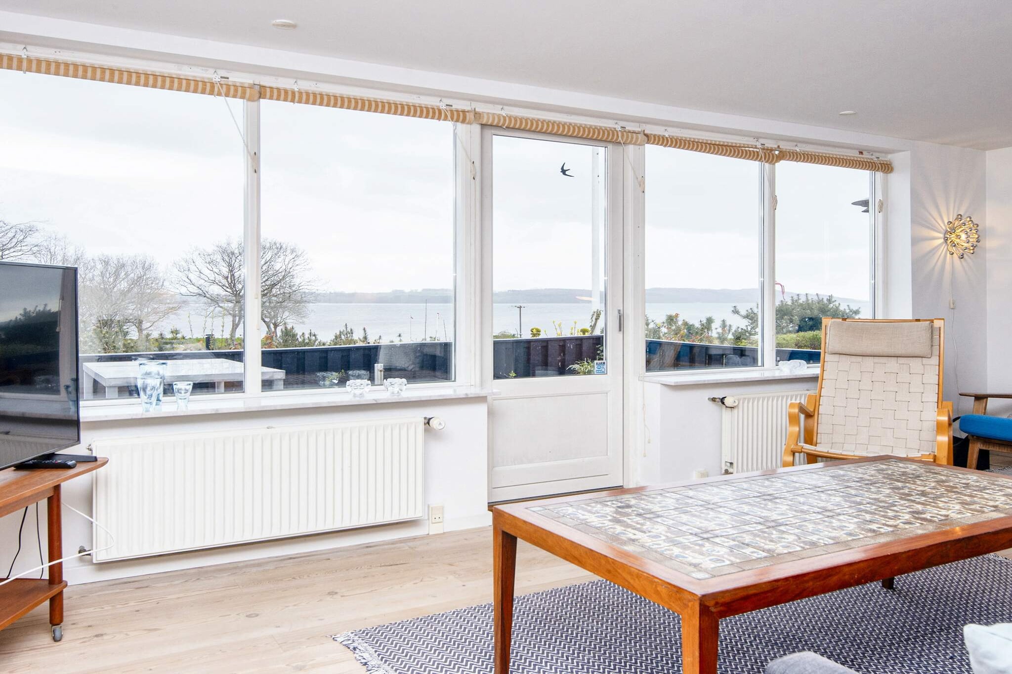 Panoramisch toevluchtsoord in Andkaer Vig - Binnen